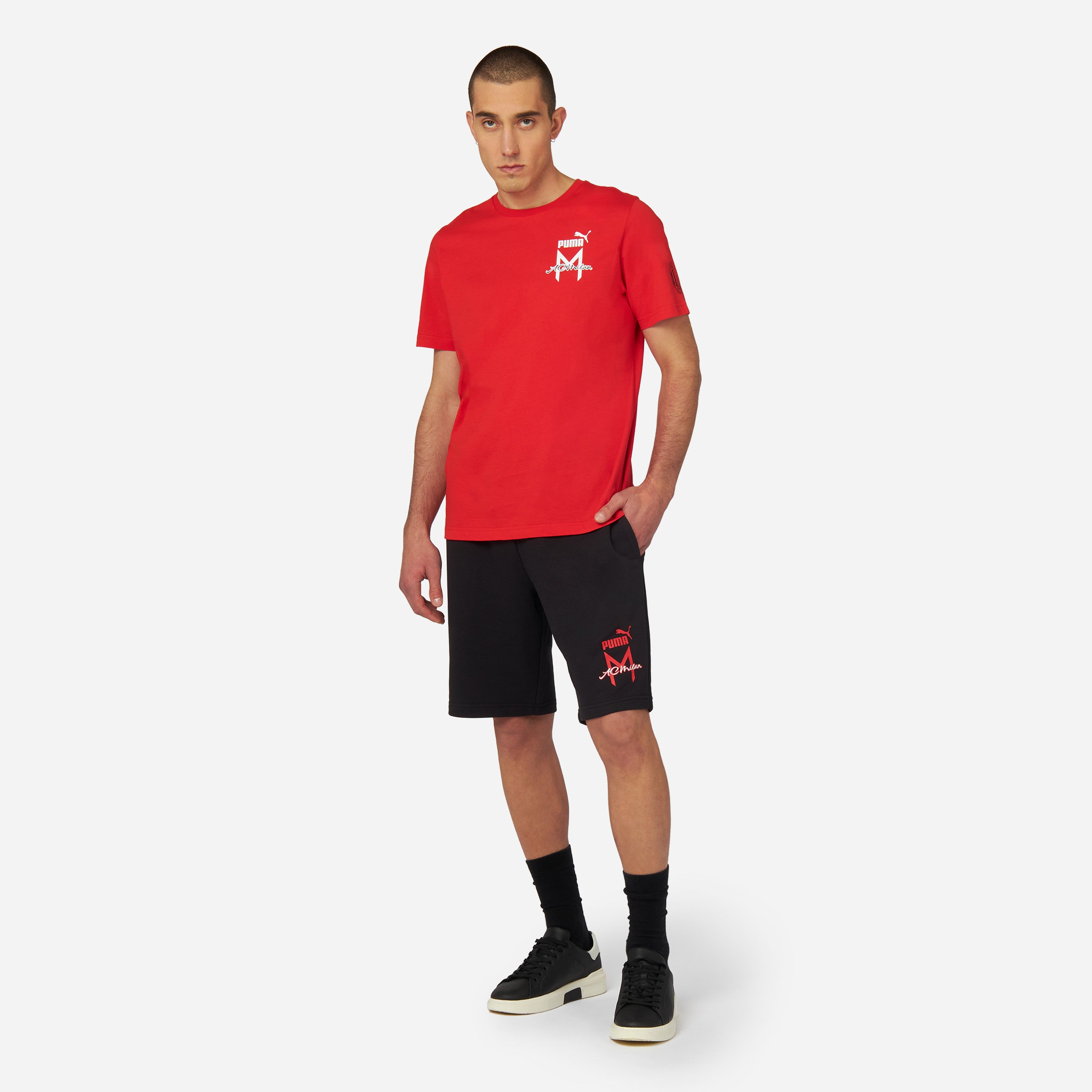 AC Milan Magliette Milan Football Icons t-shirt uomo