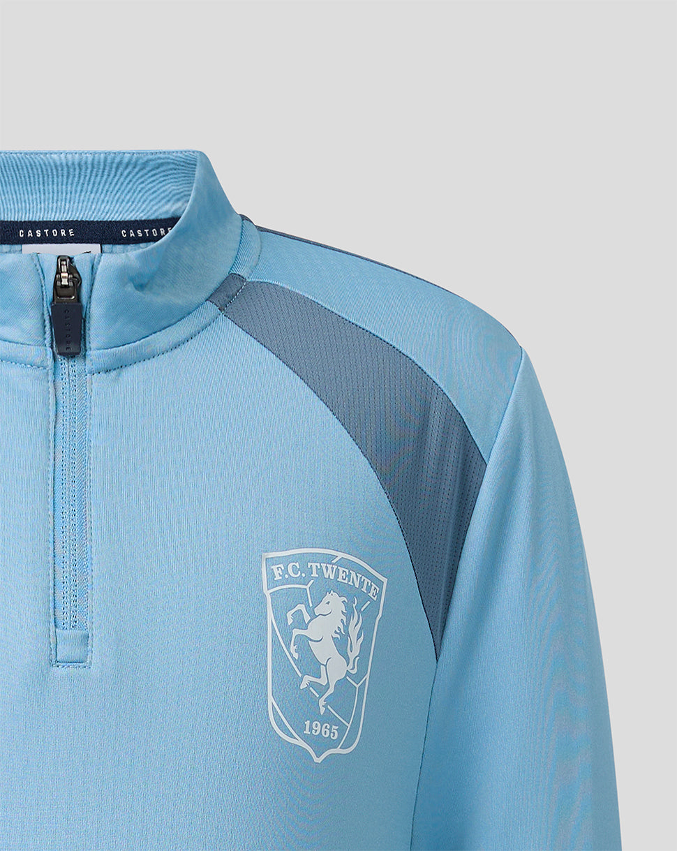 Twente Training 26/27 Midlayer felpa allenamento junior blu