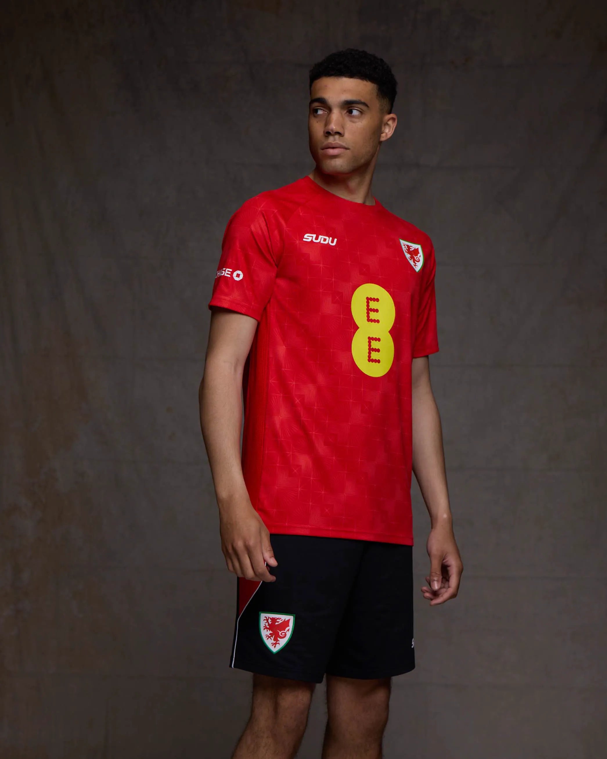 Wales SUDU 2026-28 Players maglia training rossa M
