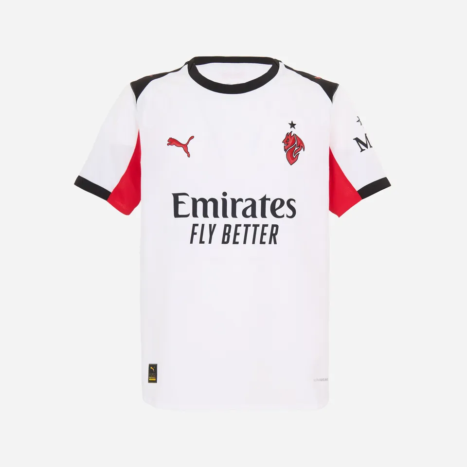 AC Milan Kit Gara Away Authentic 2025/26 maglia uomo leggera
