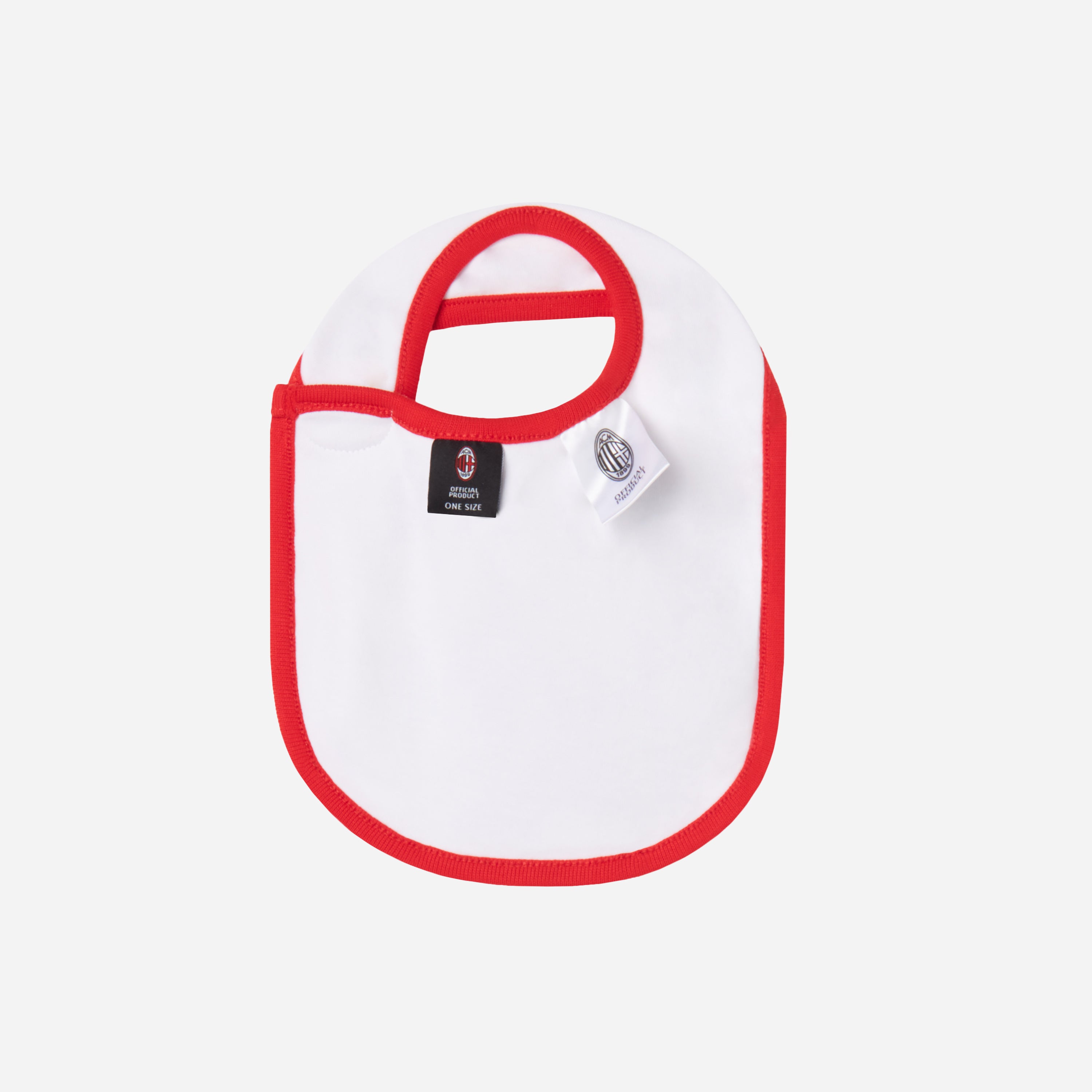 AC Milan Accessori Milan Baby Bib Teddy bavaglino neonato