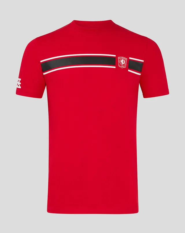 FC Twente Classic t-shirt da tifoso uomo rossa
