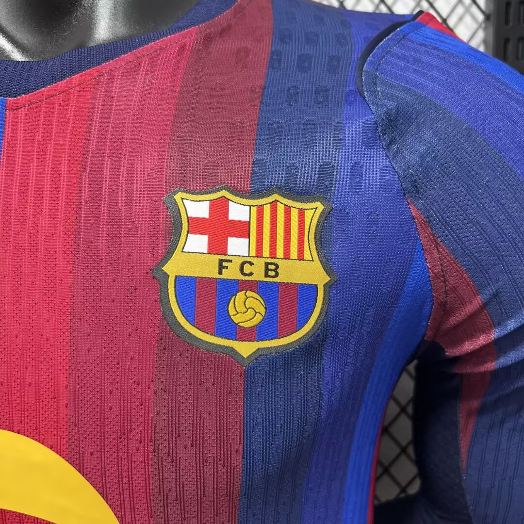 Tifoso Store Barcellona 2026/27 prima maglia giocatore manica lunga