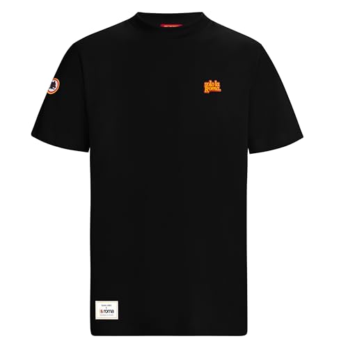 AS Roma Solo la Roma T-Shirt tifoso nero L