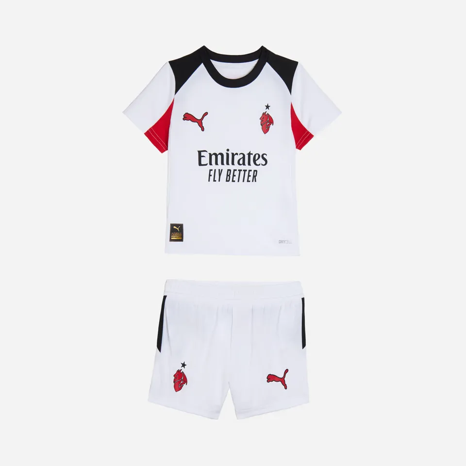 AC Milan Kit Gara Milan Away 2025/26 Mini Kit 4 Anni