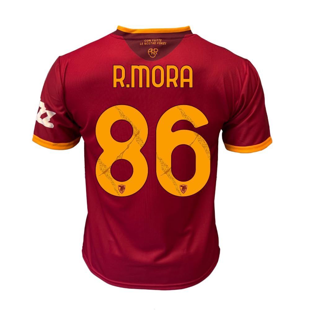 Roma Fanshop Abbigliamento AS Roma Replica Home 26-27 maglia L rossa