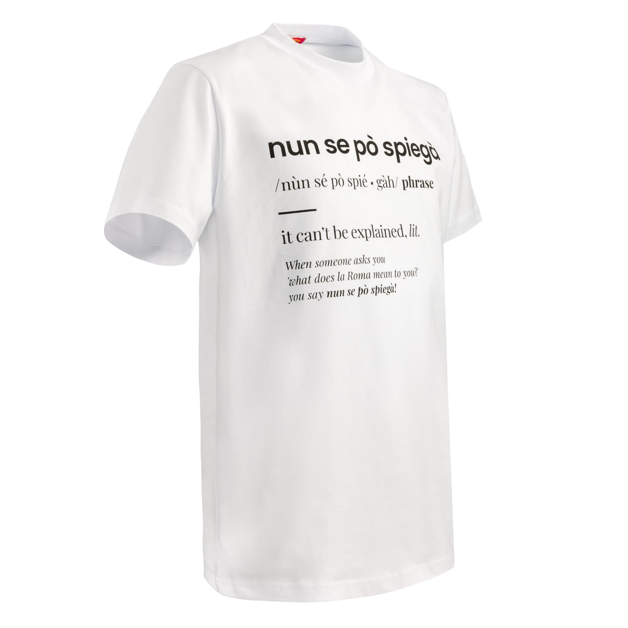 AS Roma Nun Se Po Spiega t-shirt taglia L