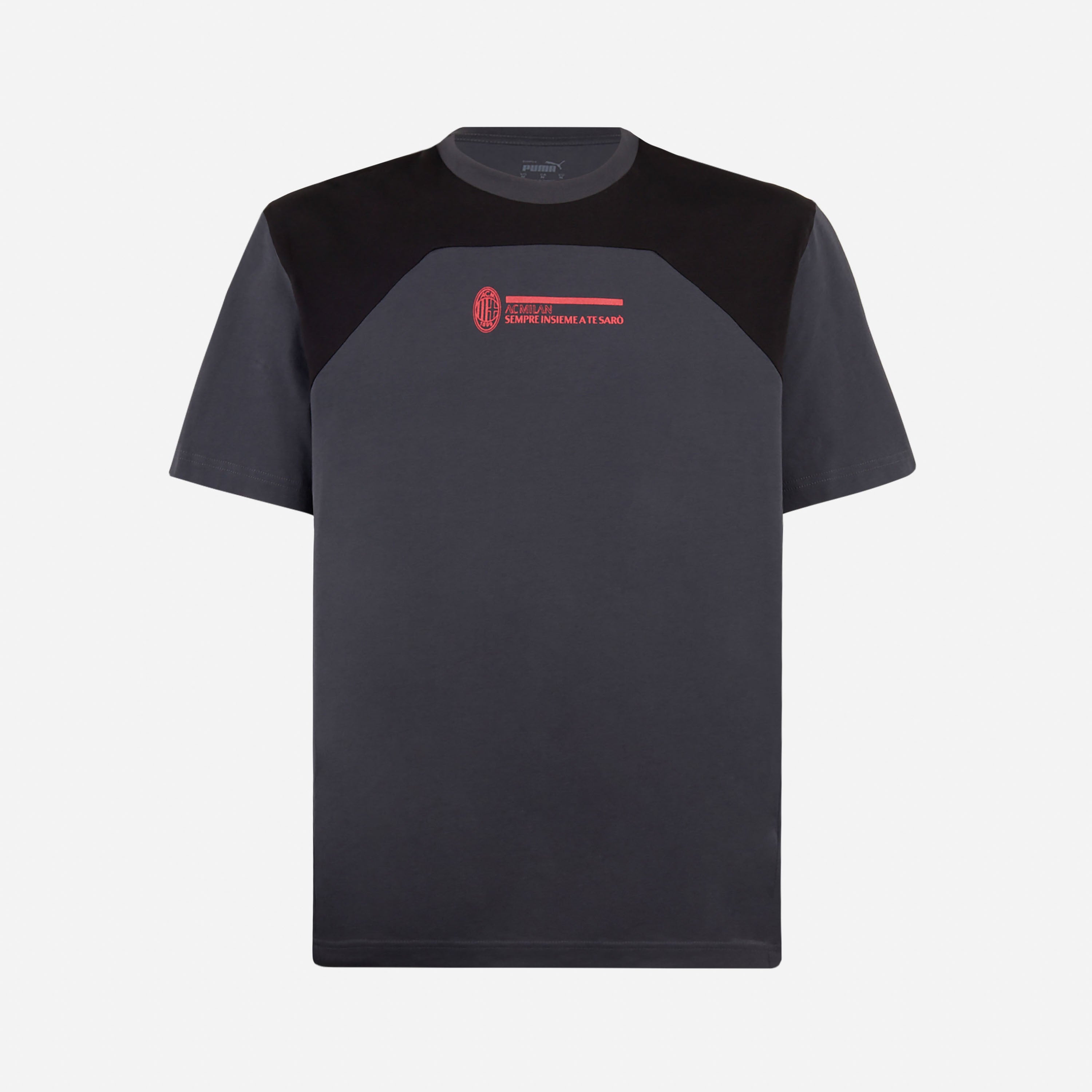 AC Milan Sempre Insieme A Te Sarò t-shirt uomo cotone