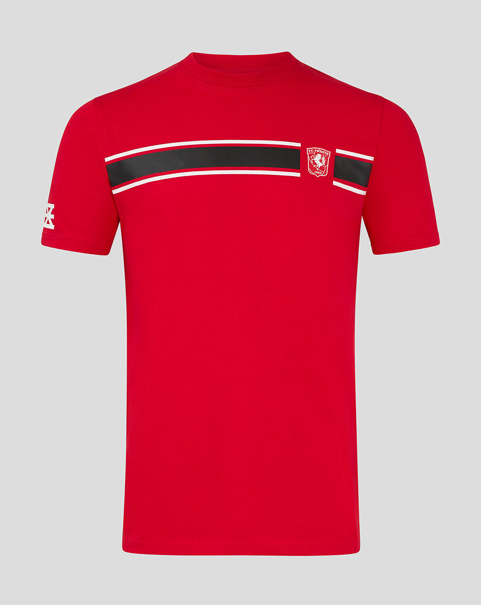 FC Twente Classic t-shirt da tifoso uomo rossa