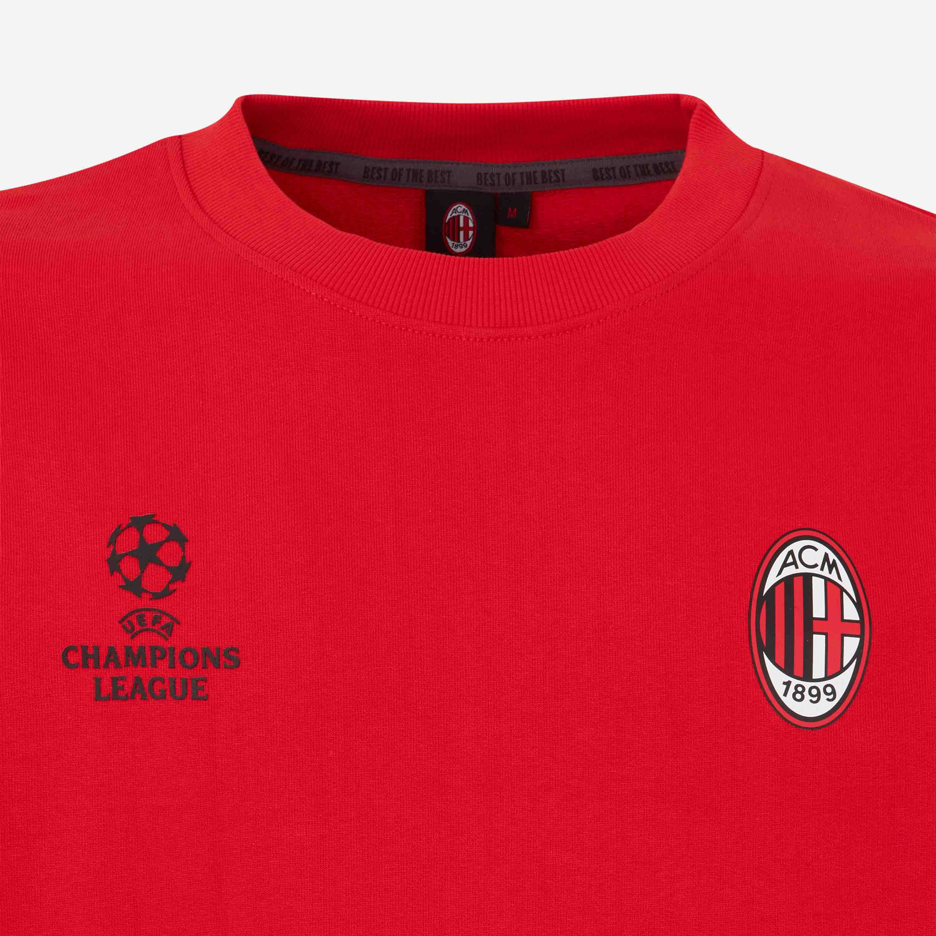 AC Milan Felpe e Giacche Milan Crewneck Champions felpa uomo