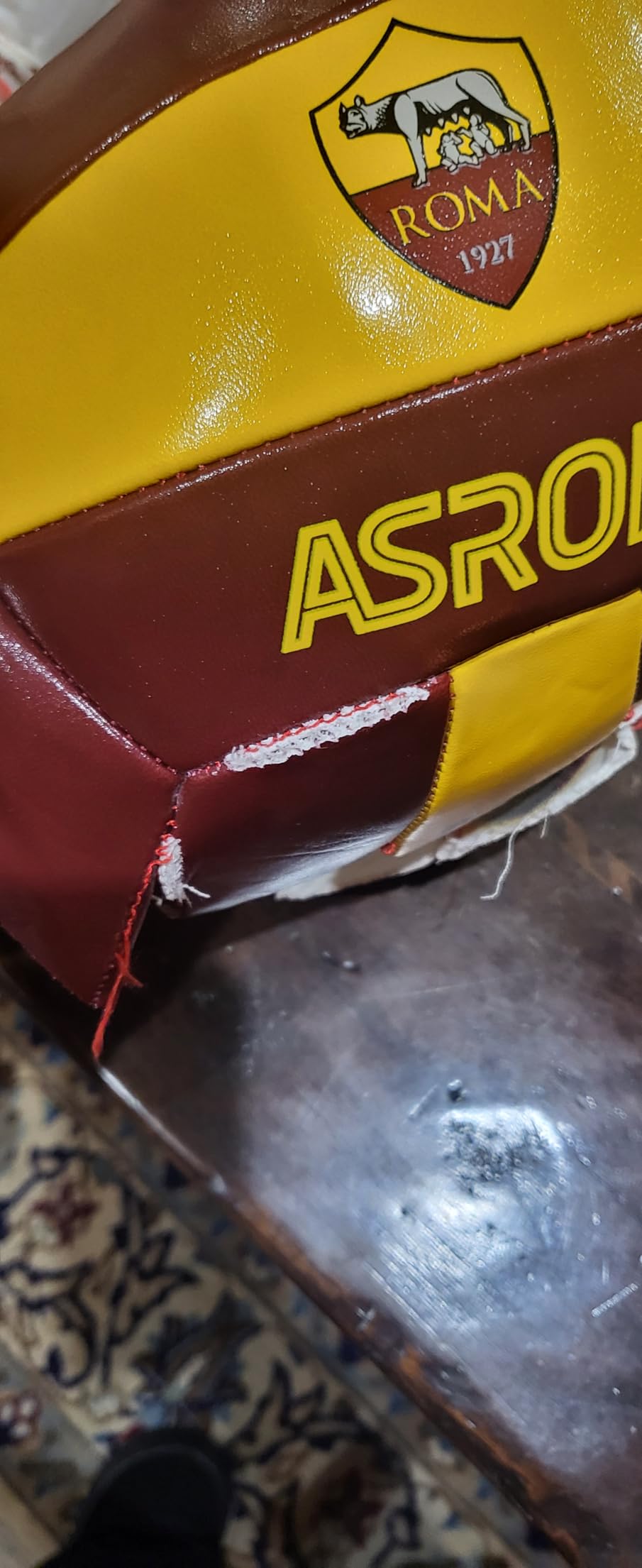AS Roma pallone pallavolo ufficiale giallorosso