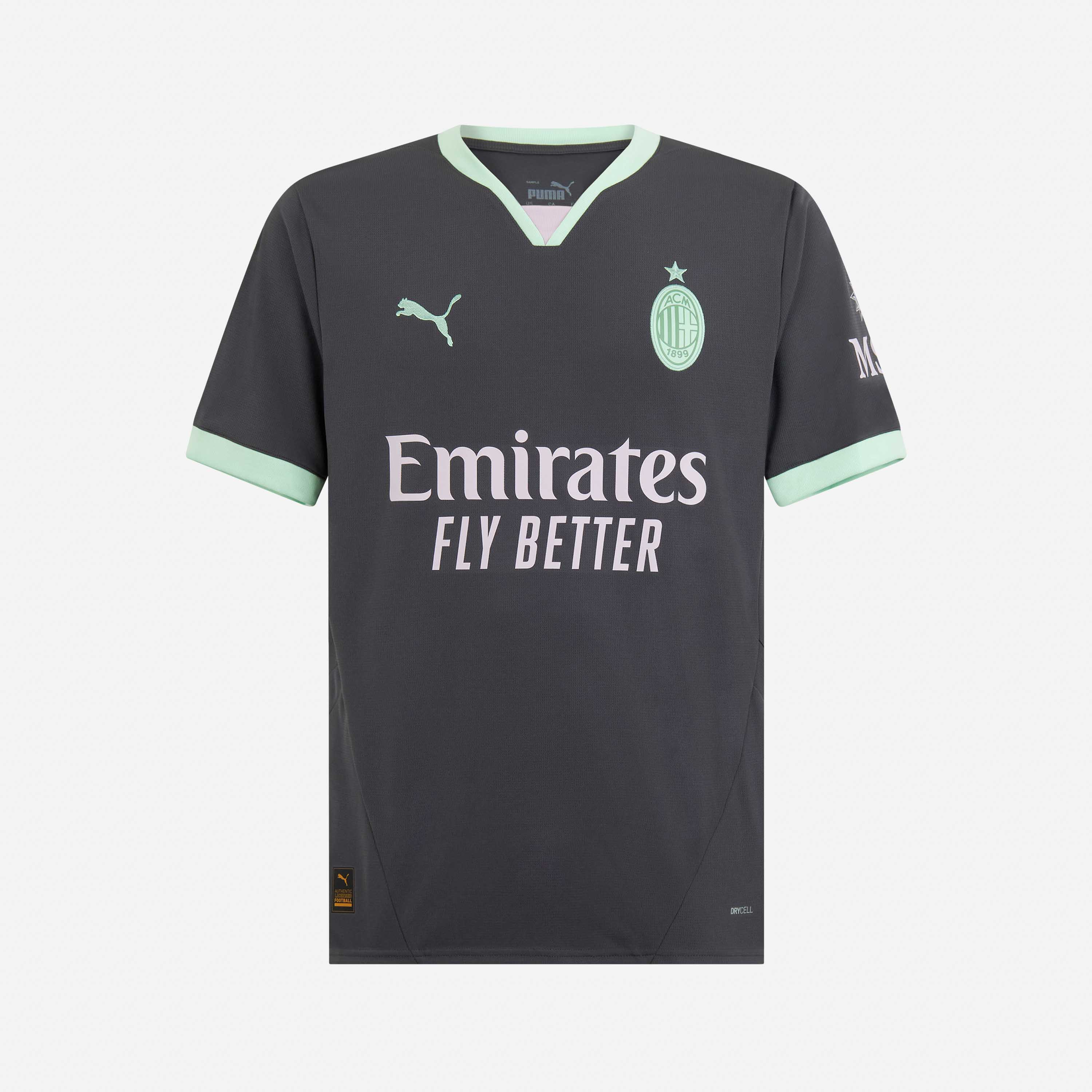 Milan Third 2024/25 Maglia Uomo Replica DRYCELL Taglia Regolare