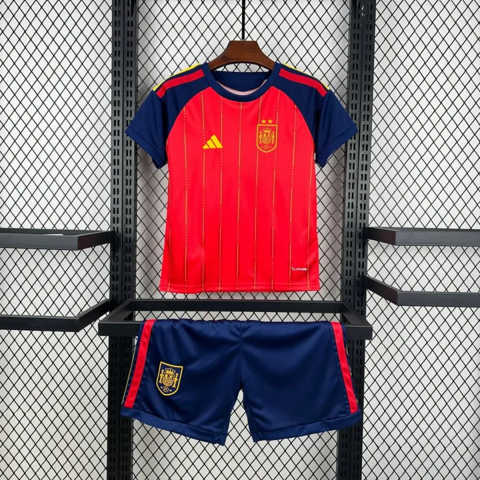 Tifoso Store Spagna Home 2026 maglia bambino + pantaloncini