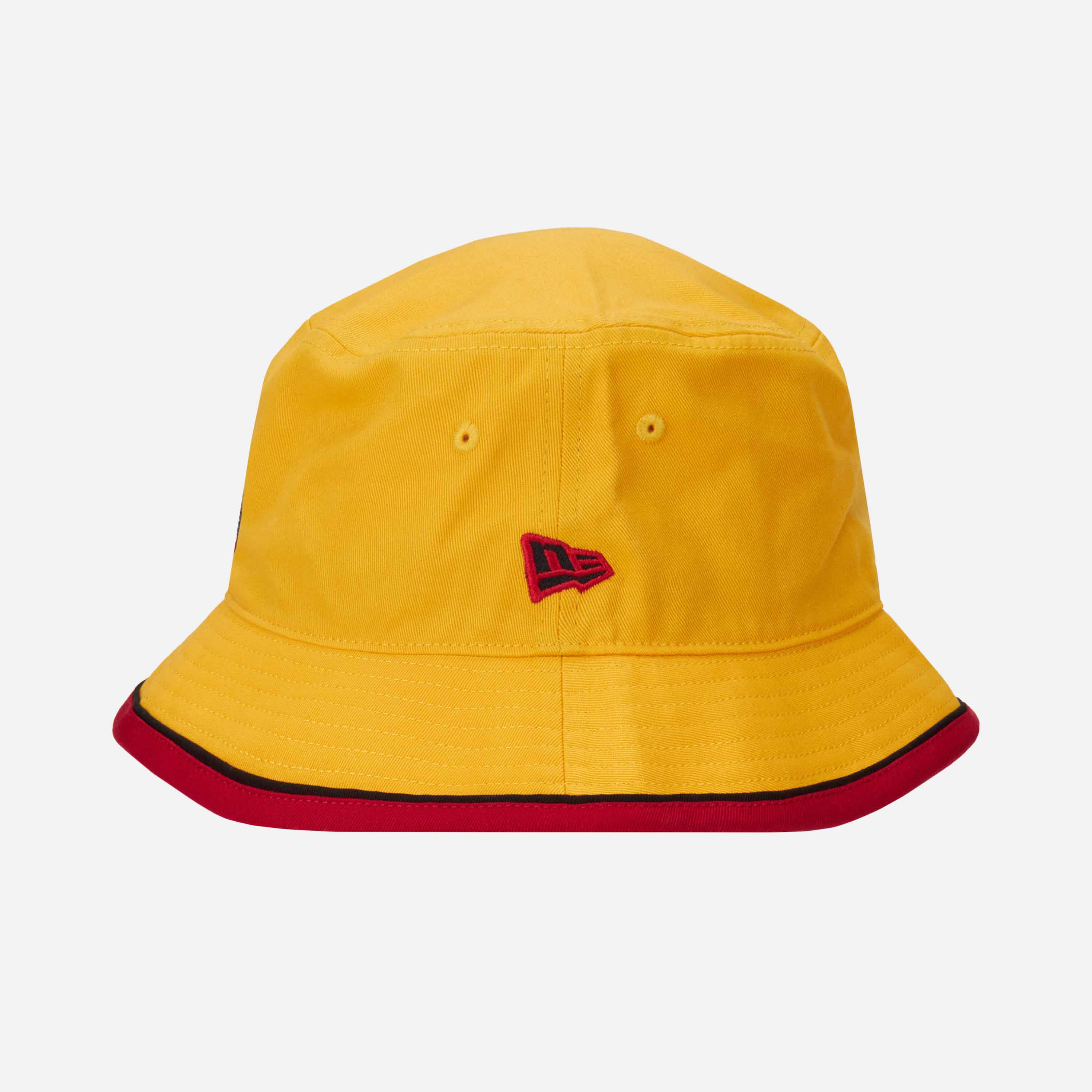 AC Milan New Era Yellow Bucket Hat cappello giallo