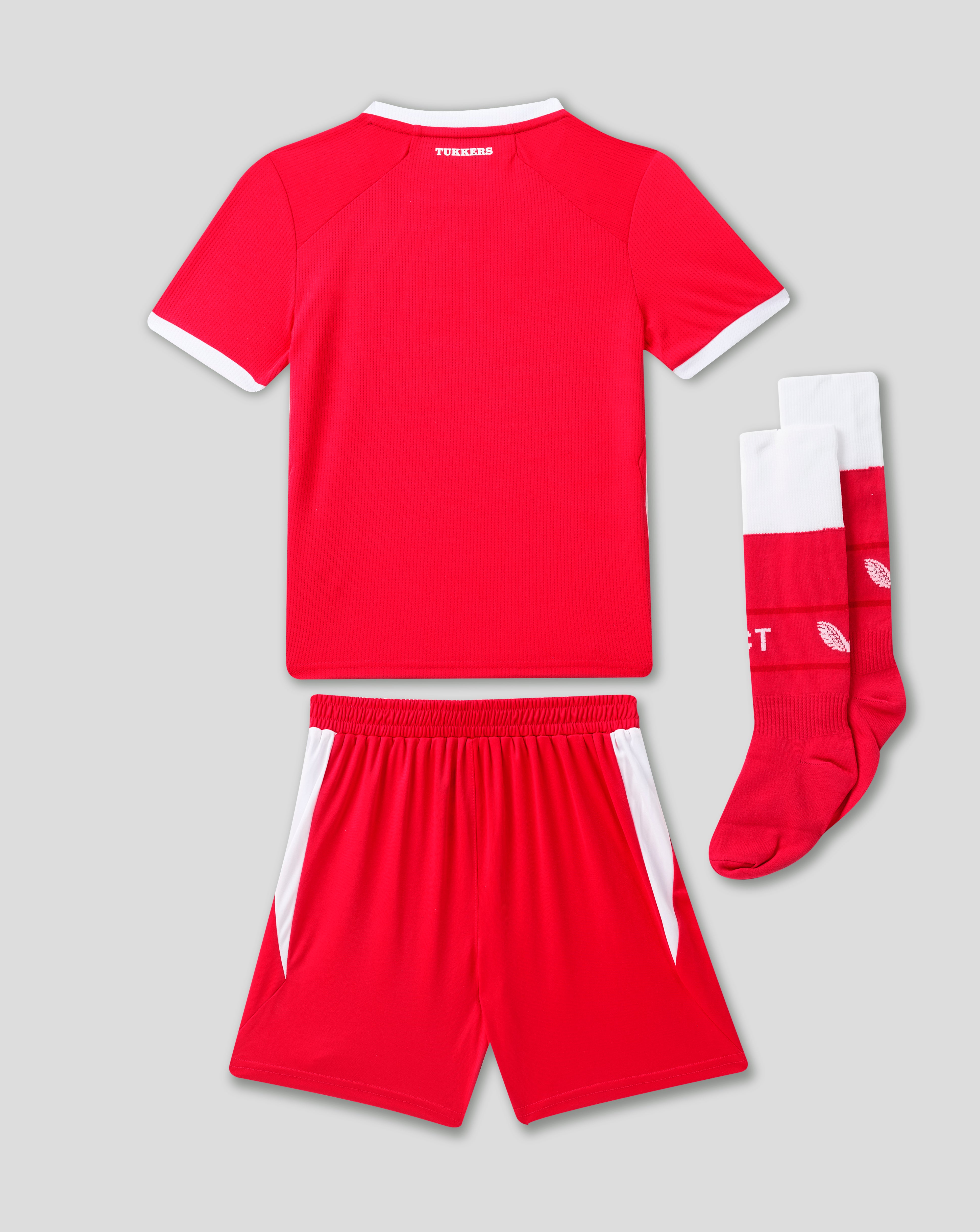 FC Twente Bambini Maglia Home 26/27 Rossa Traspirante