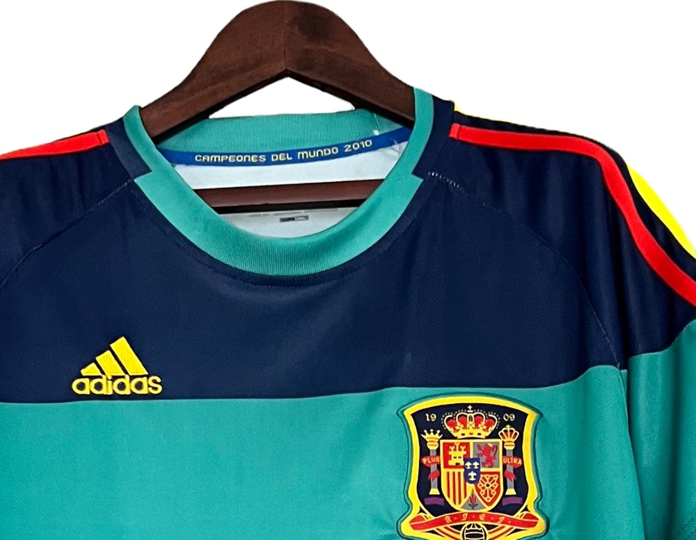Tifoso Store Spagna Portiere 2010 maglia retro verde acqua S-XXL