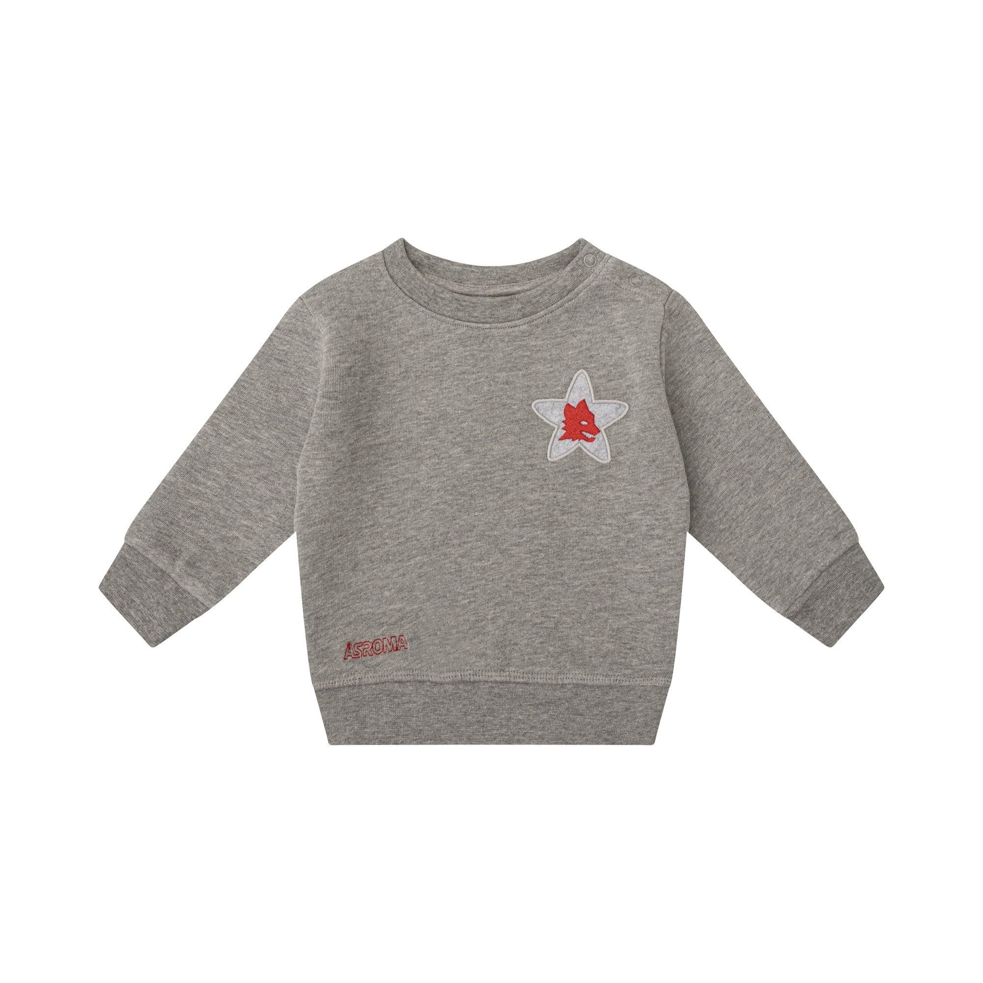 Roma Fanshop Baby Asr-cnk-23 felpa bimbi 6-12 mesi giallorossa