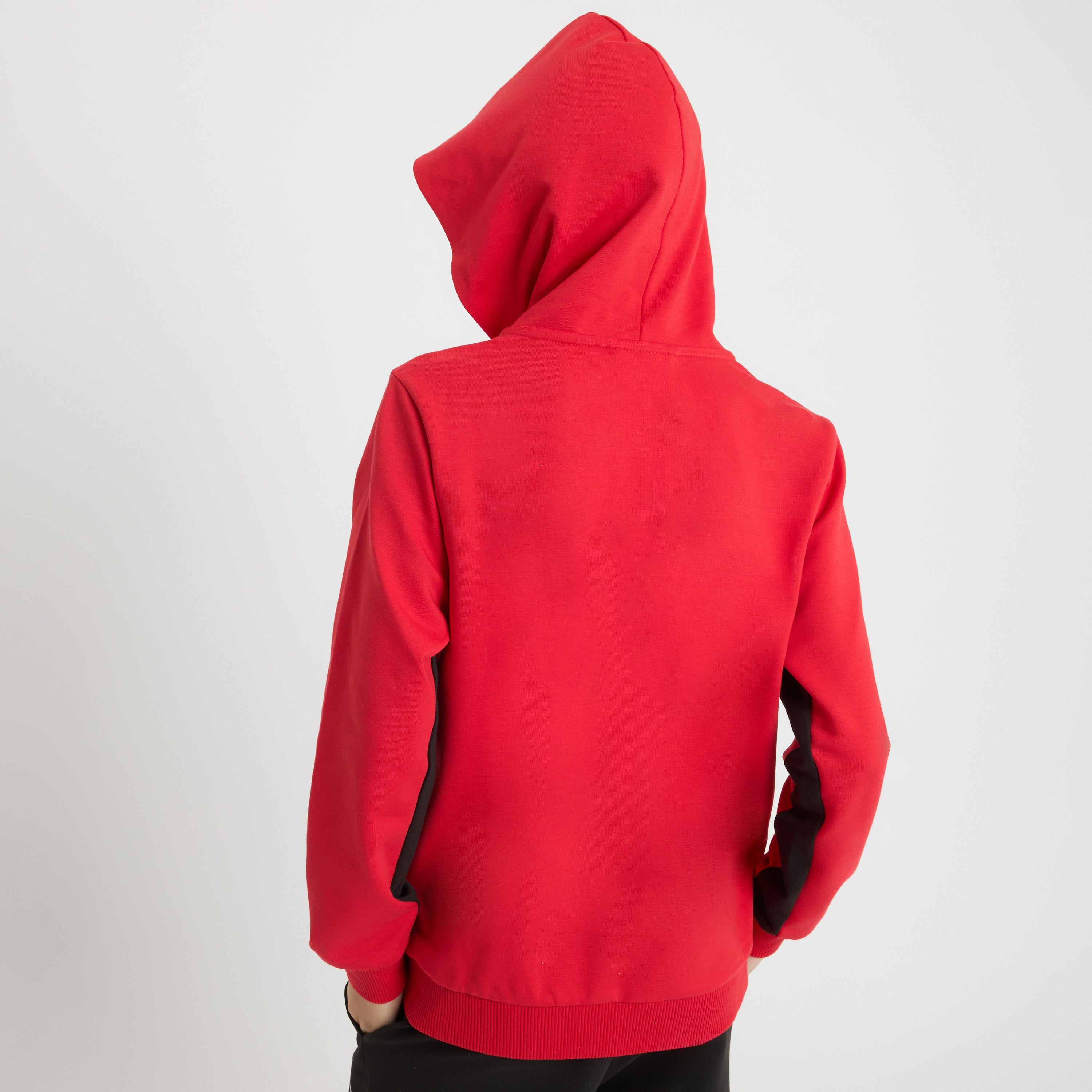 AC Milan Culture Tuta bimbo rossa zip cappuccio 6-14 anni