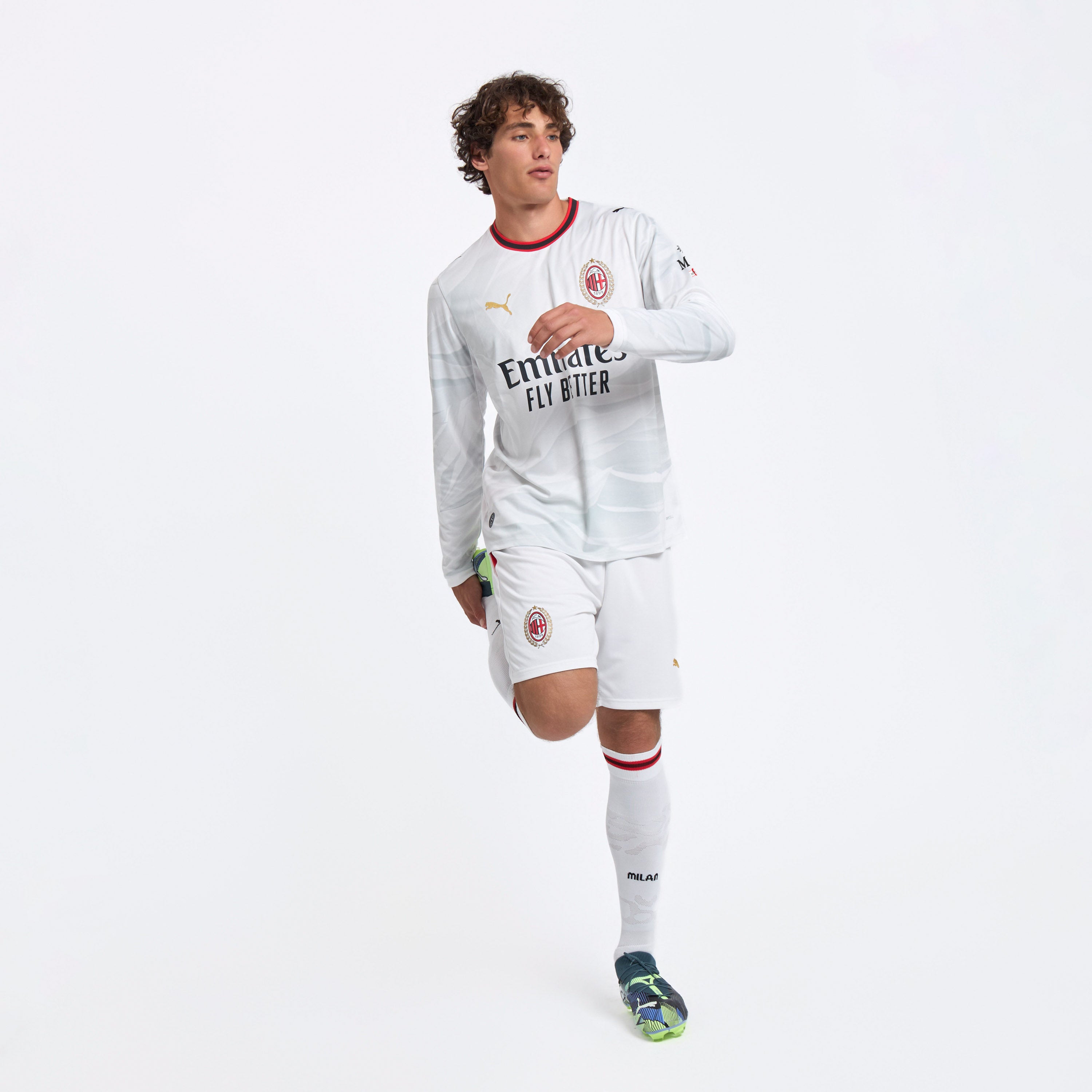 AC Milan Kit Gara Away 2026/27 maglia manica lunga uomo
