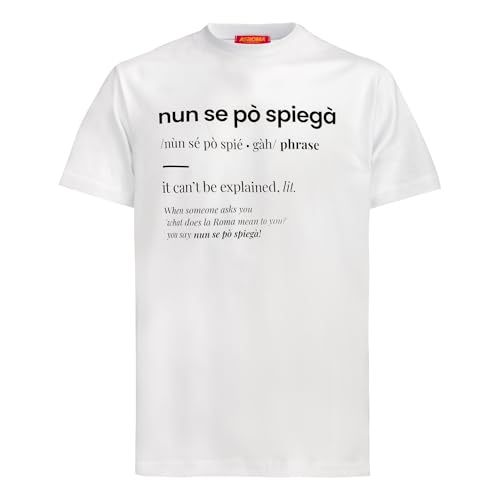 AS Roma Nun Se Po Spiega t-shirt taglia L