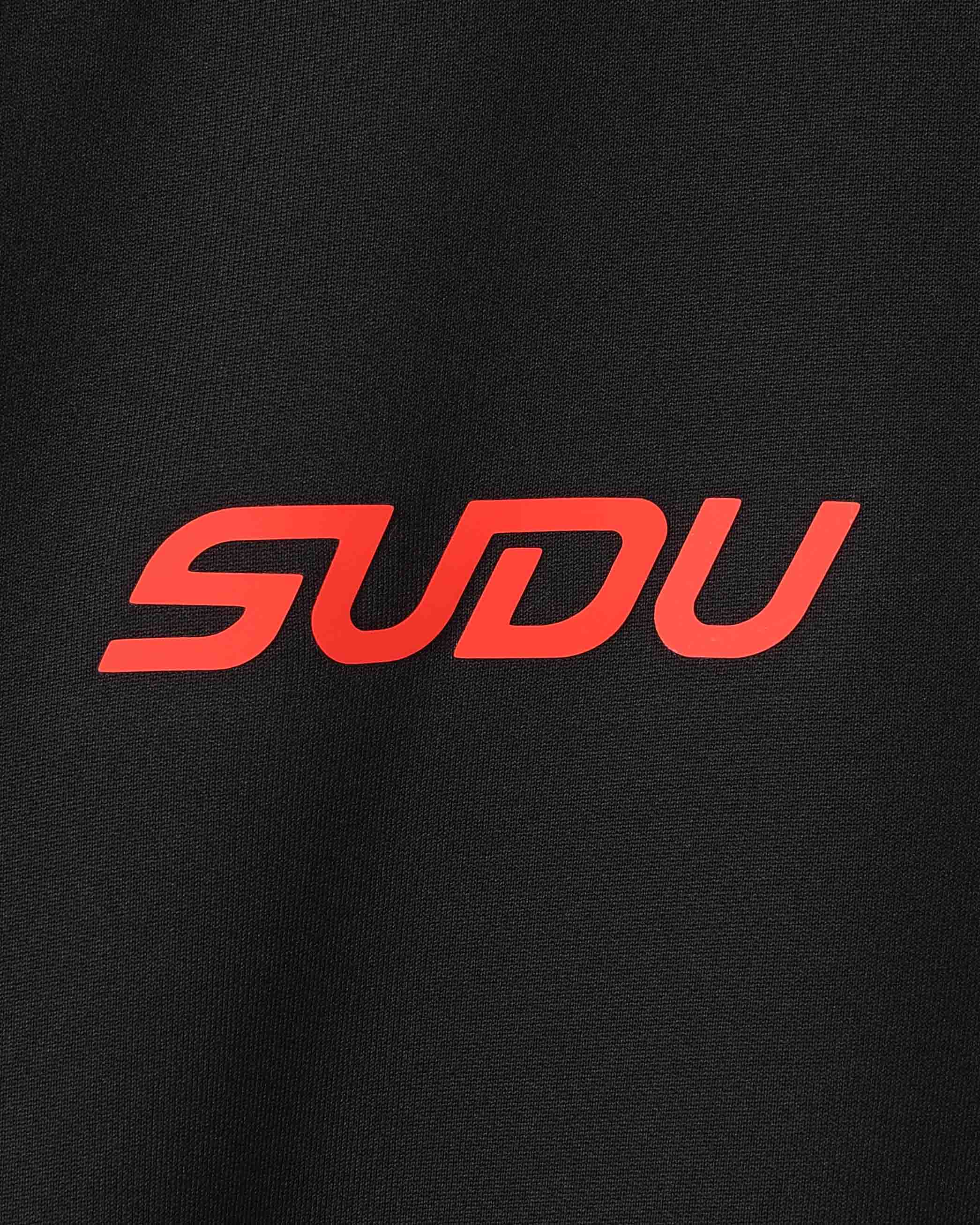 Wales Training SUDU top 1/4 zip nero traspirante