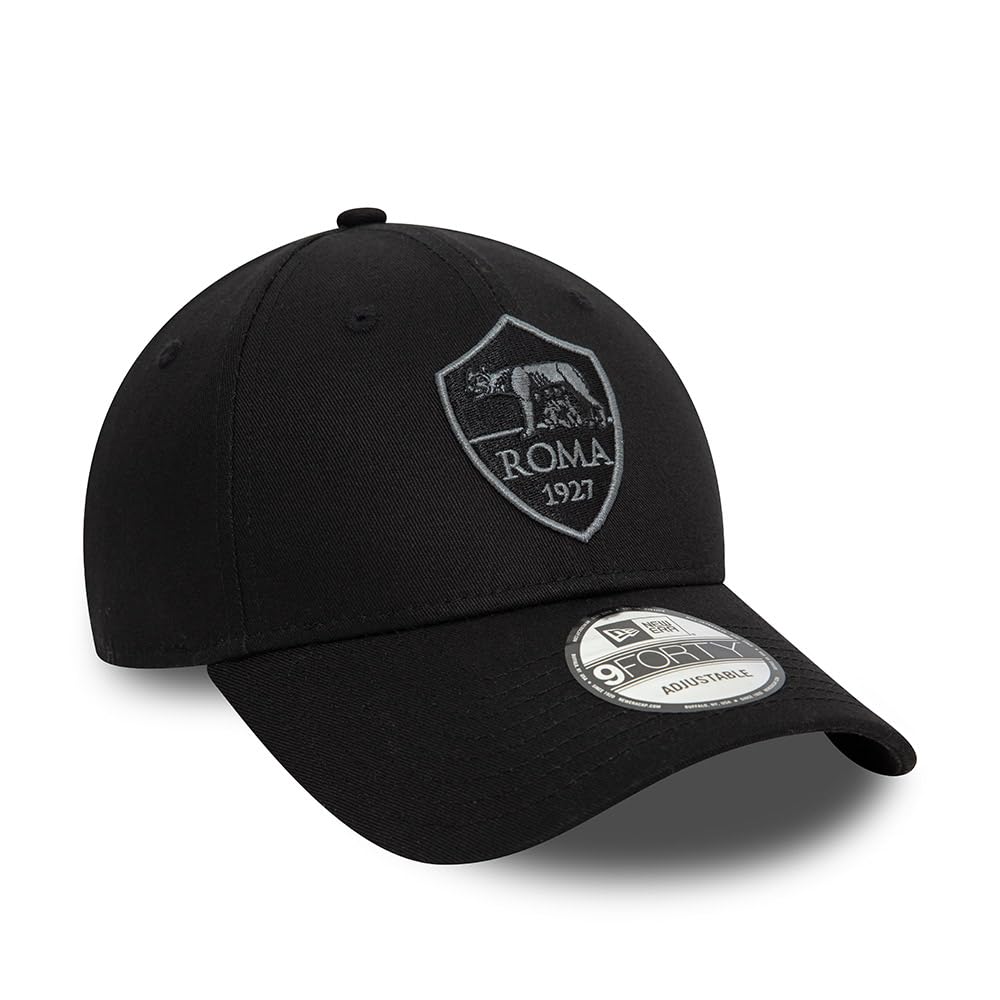 Roma Fanshop AS Roma Cappello nero da stadio giallorosso
