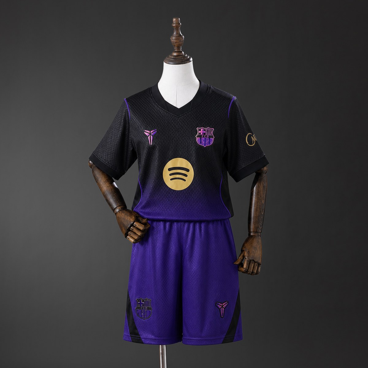 Barcellona Away 2026/27 completo bambino seconda maglia