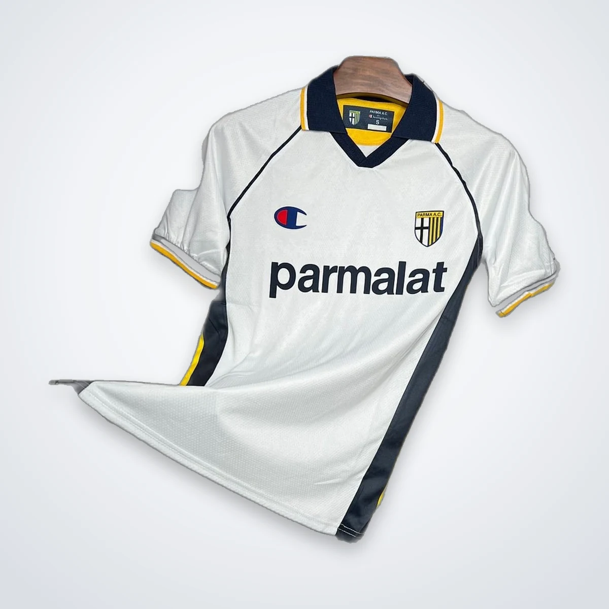 Tifoso Store Maglie da Calcio Maglia Parma Retro 2003/04 Gialloblu