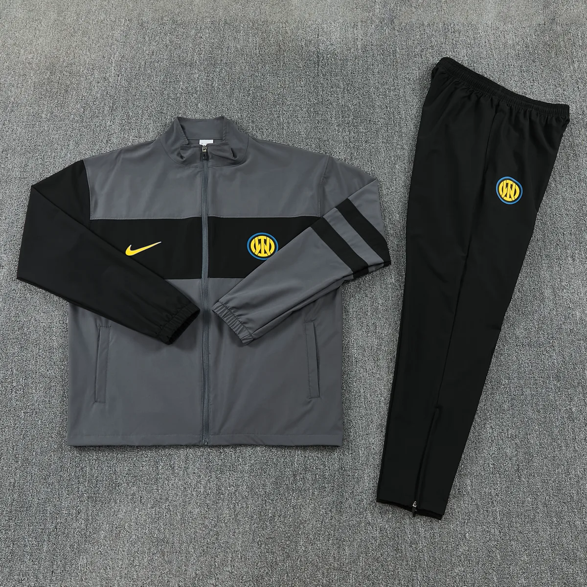 Tifoso Store Tute Sportive Inter Full Zip 26/27 tuta grigia