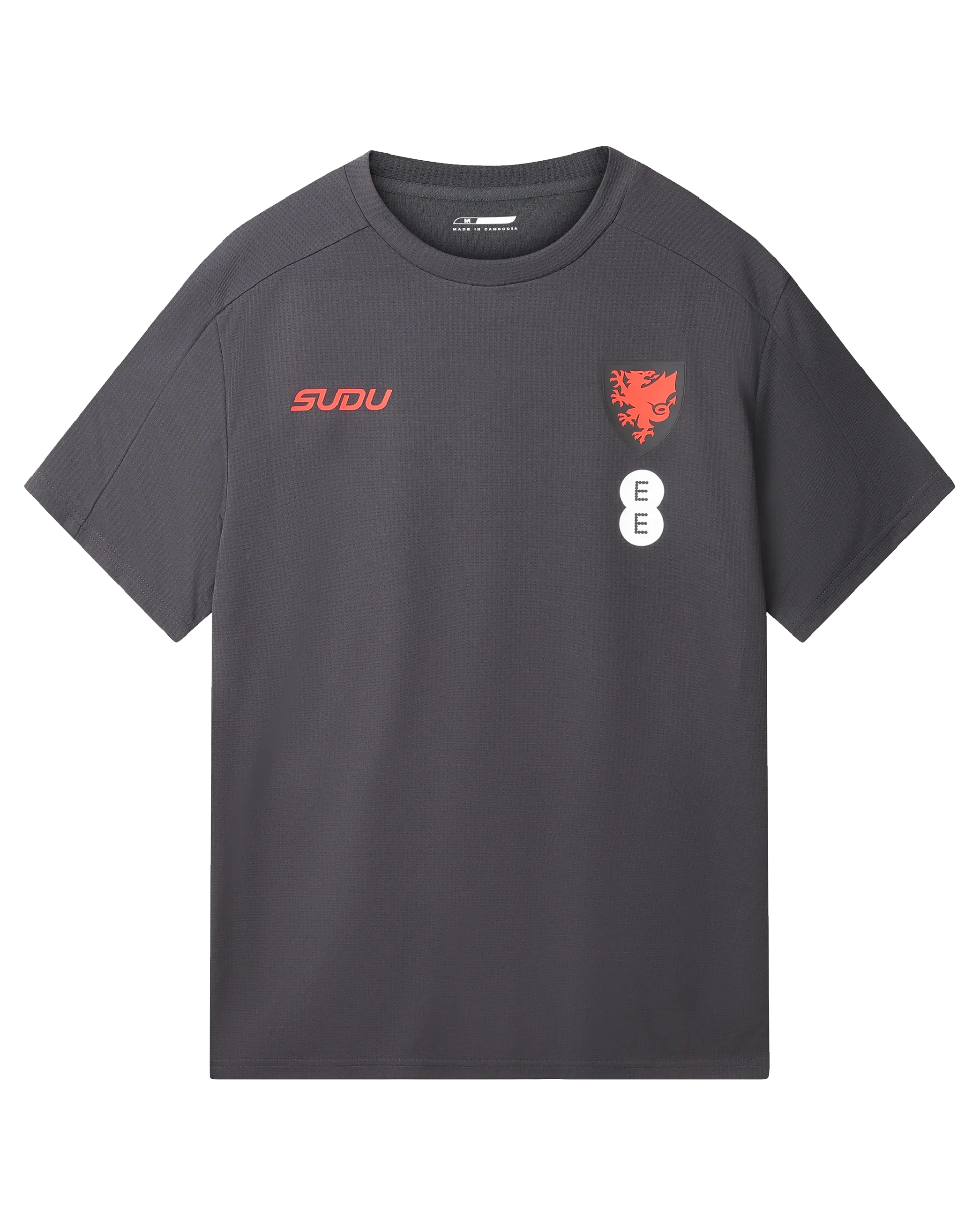 Wales Travel maglia SUDU 2026-28 Staff nera traspirante
