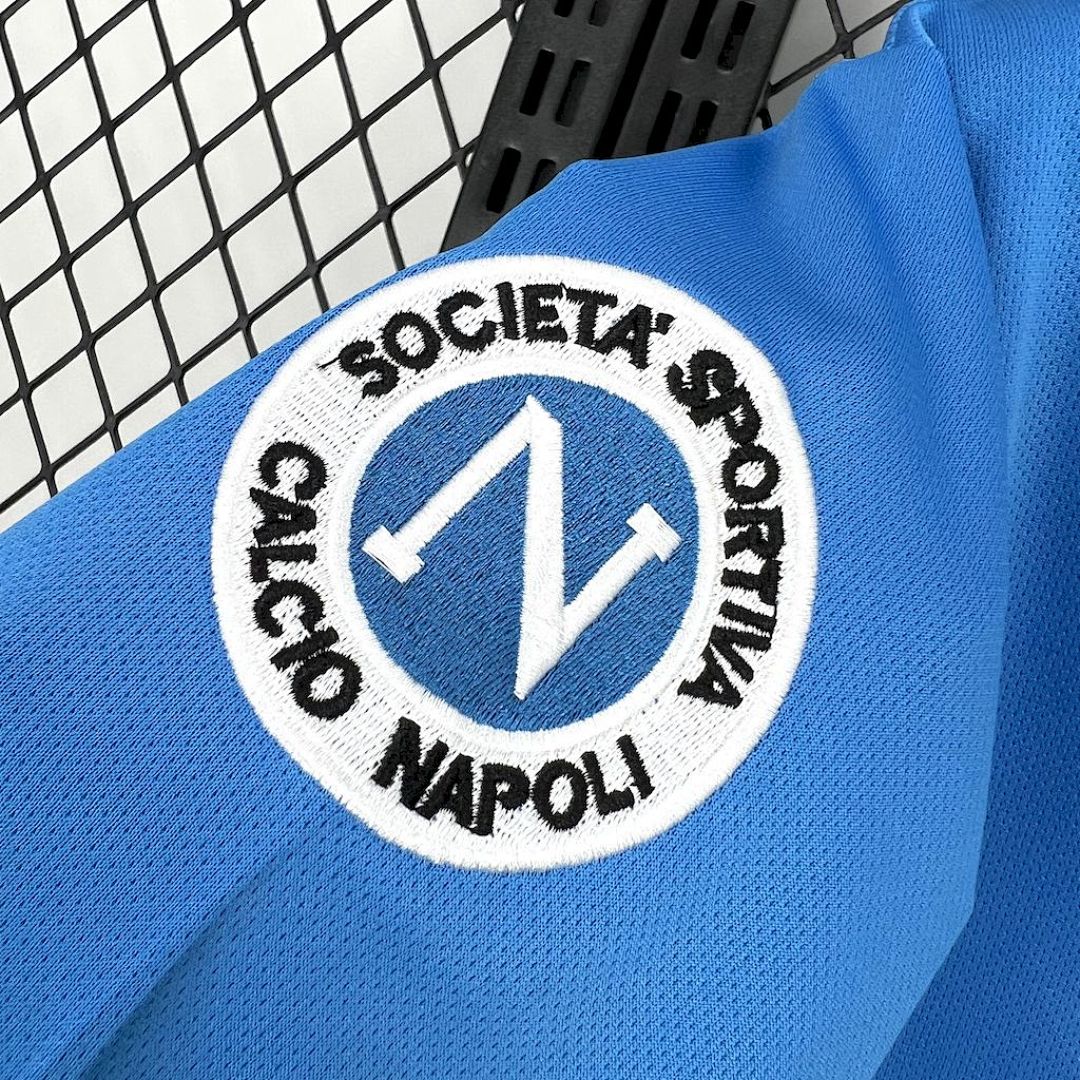 Tifoso Store Maglie da Calcio Maglia Napoli 1987/88 casa azzurra S-XXL