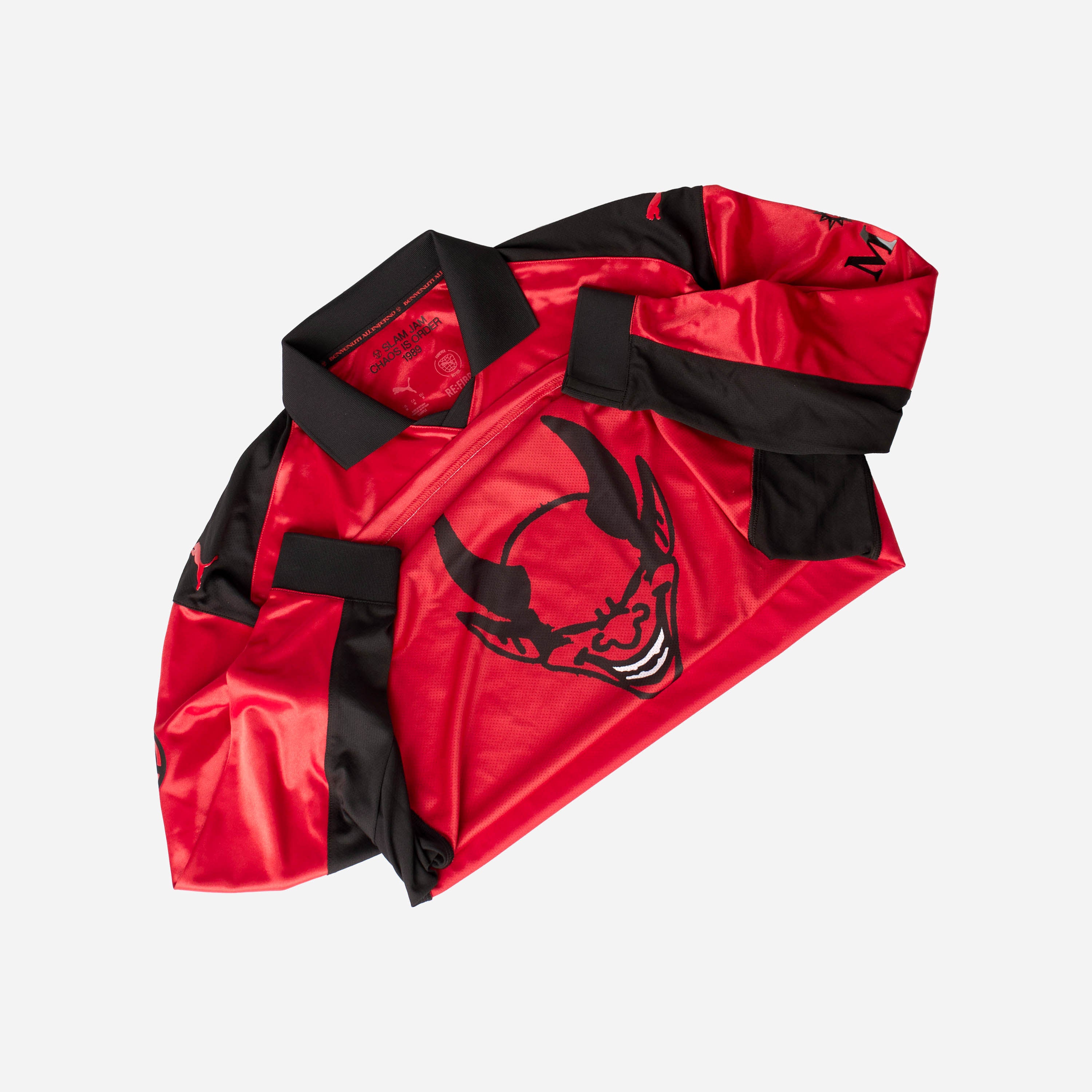 Puma x AC Milan x Slam Jam maglia rossa limited edition uomo