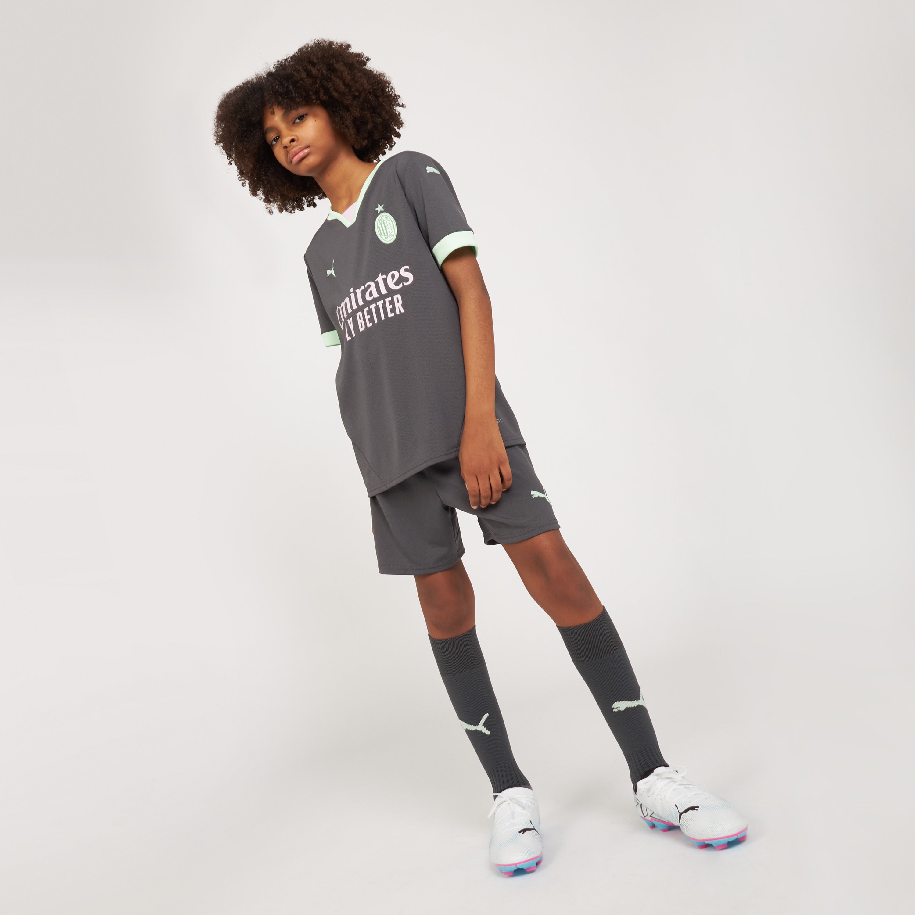 AC Milan Kit Gara Third 2024/25 maglia bambino
