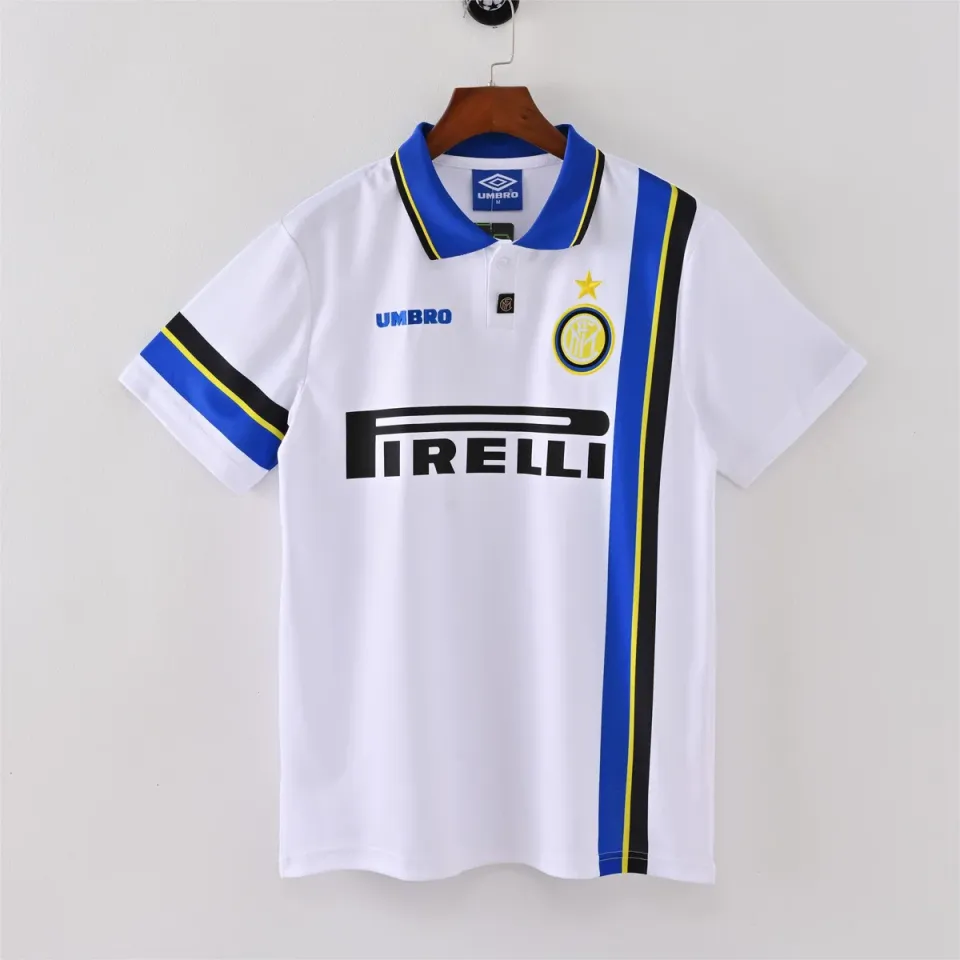 Tifoso Store Inter 1998 Retro Away maglia bianca S-XXL
