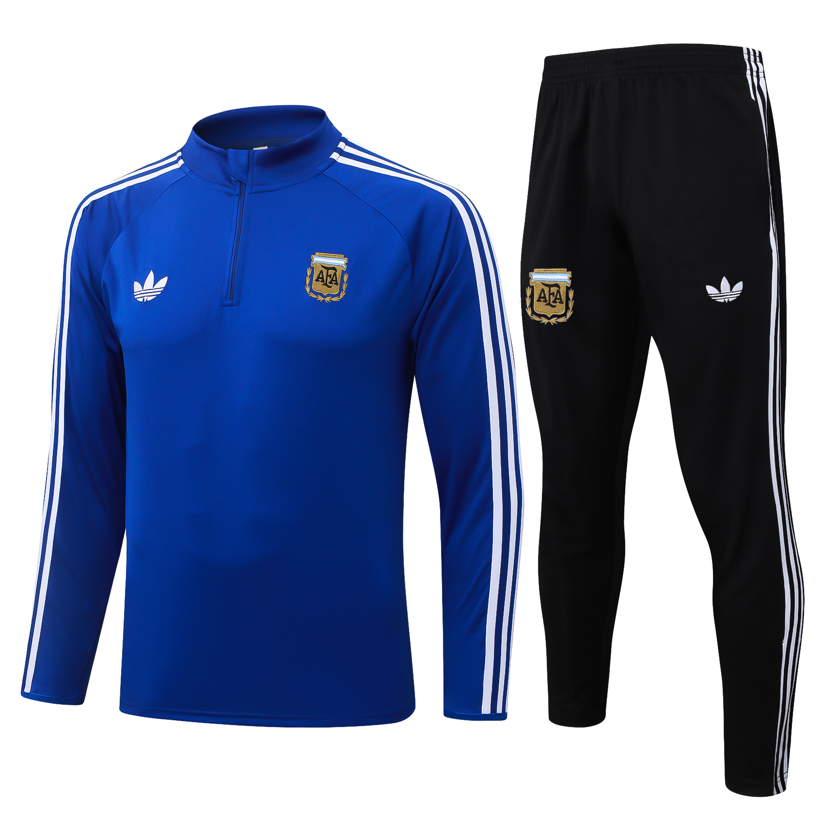 Tifoso Store Tuta Argentina 2026/27 tuta sportiva blu mezza zip