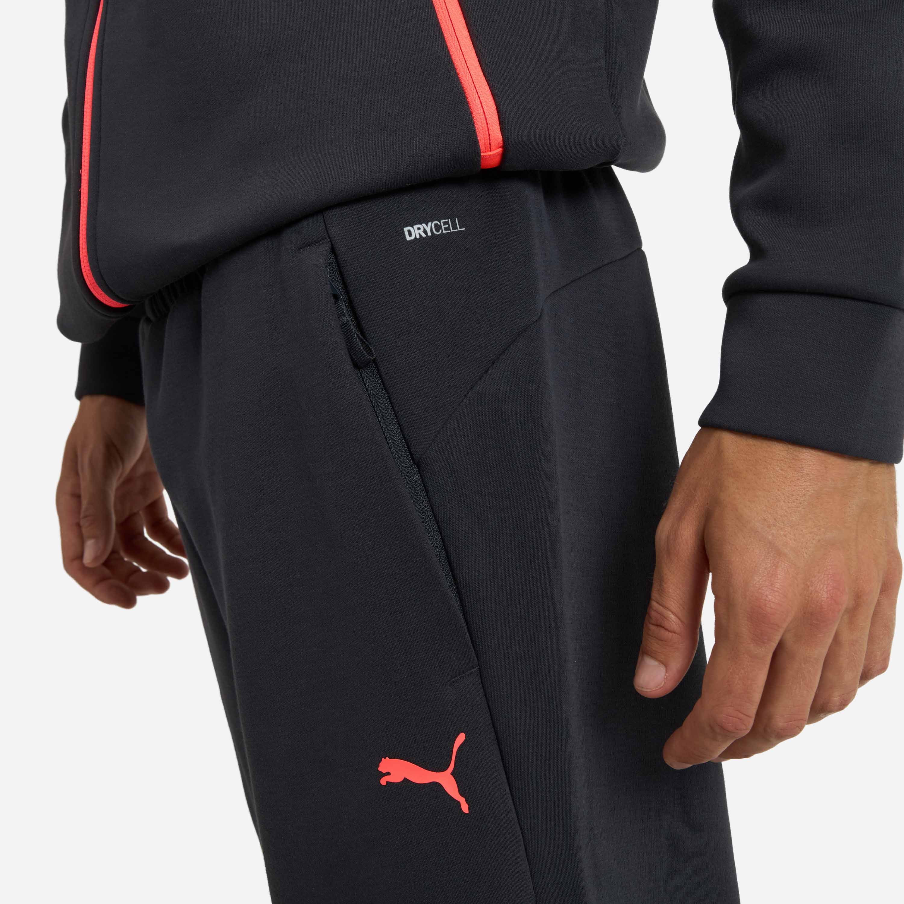 AC Milan Pumatech 2026/27 Pantaloni Tuta Grigio Drycell Tasche