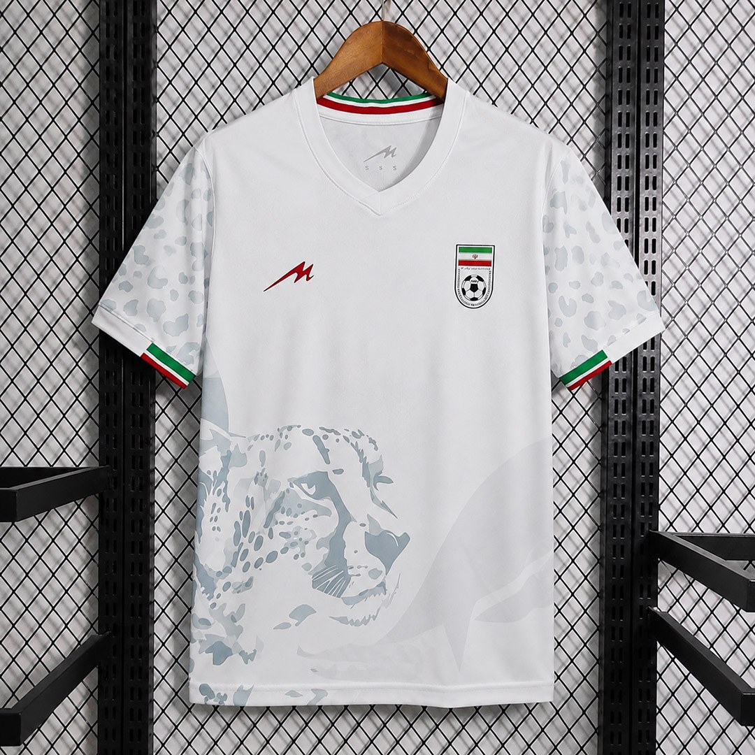 Tifoso Store Maglie da Calcio Prima Maglia Iran Mondiale 2026 home bianca