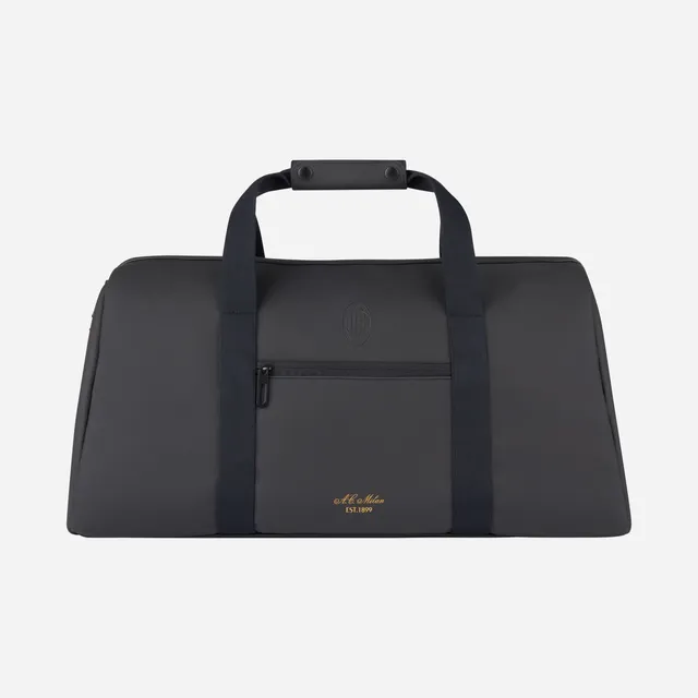 AC Milan borsone viaggio waterproof nero 53x27x26