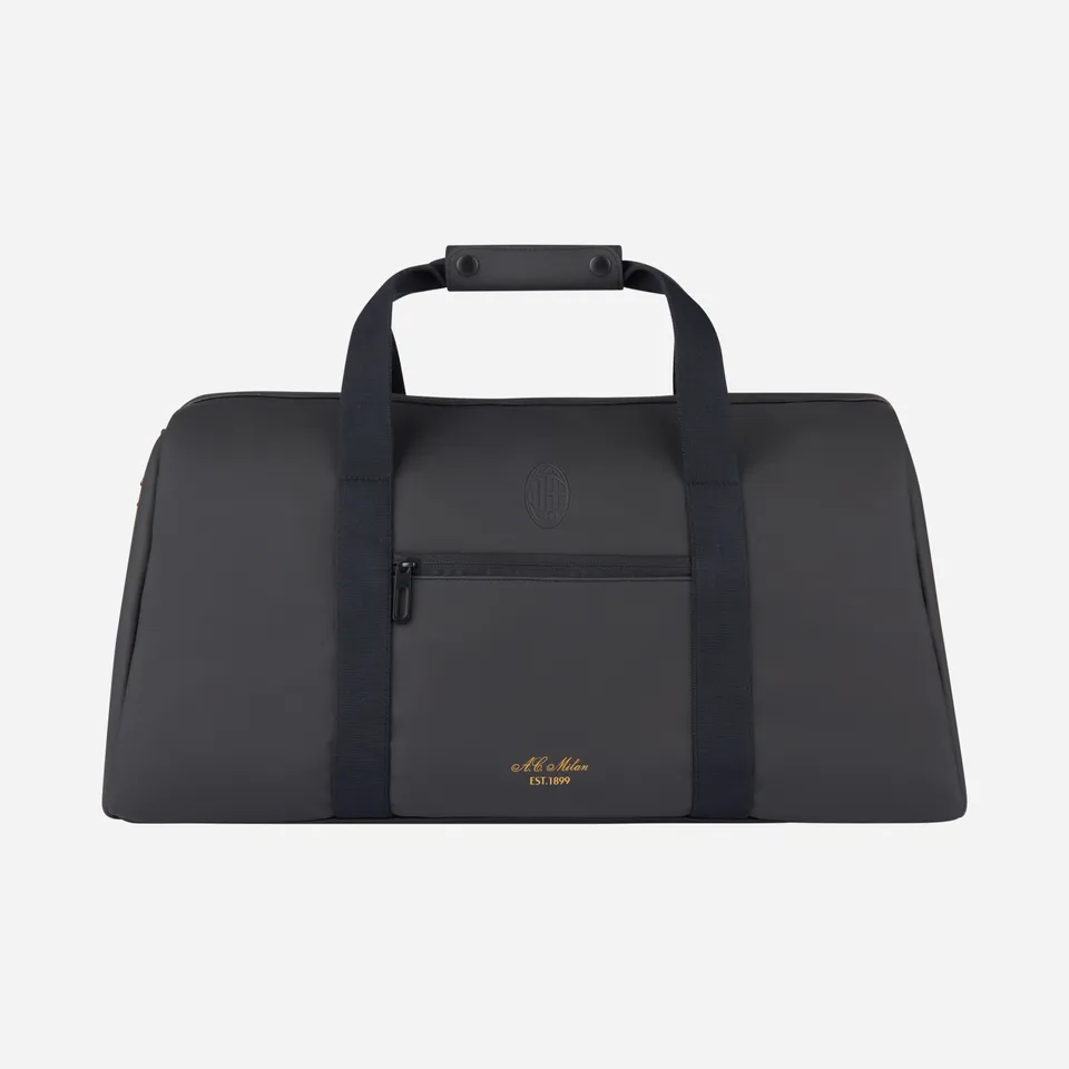 AC Milan borsone viaggio waterproof nero 53x27x26