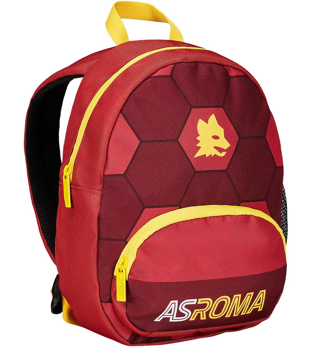 AS Roma Seven zaino asilo small nero bambino