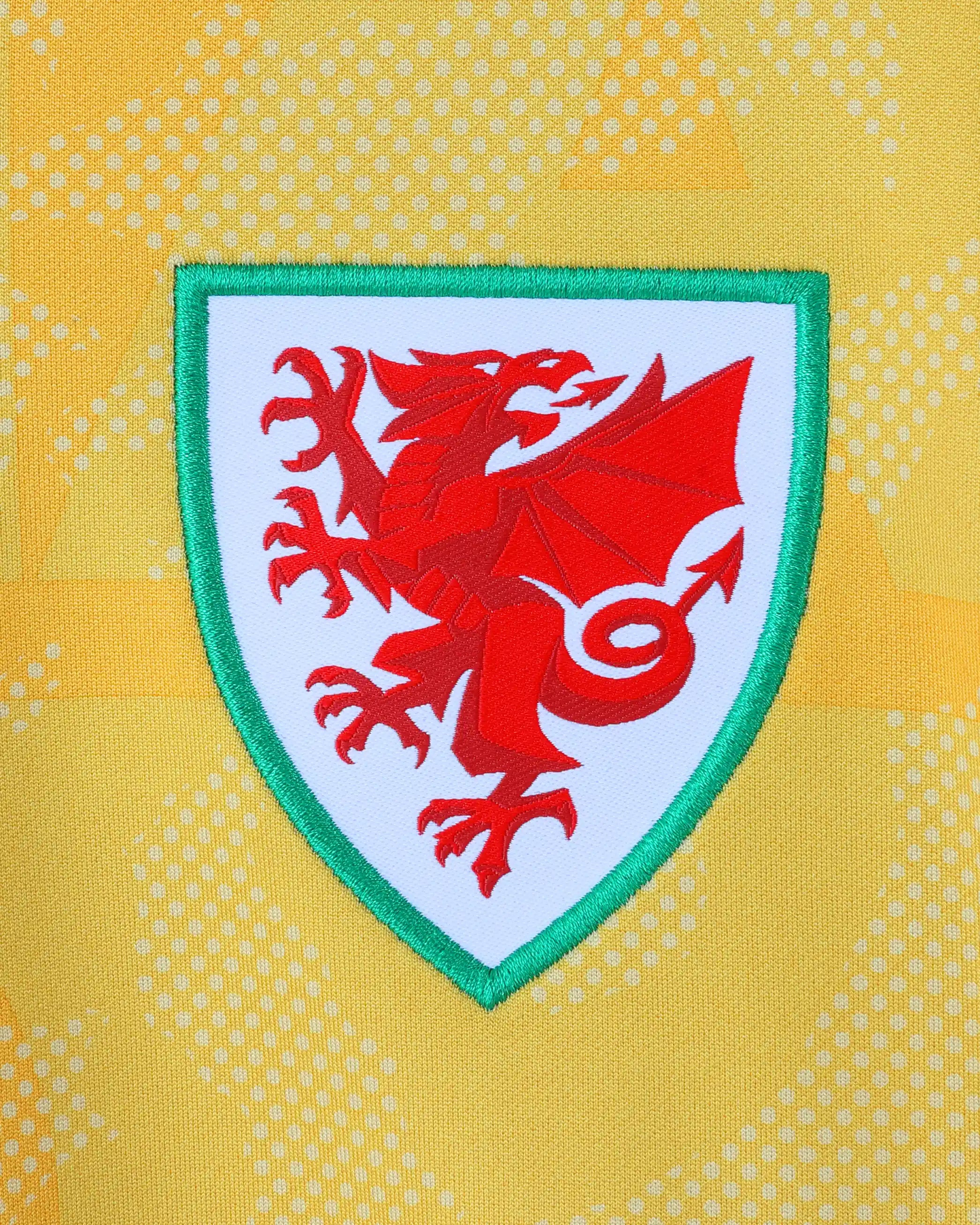 Wales Pre-Match SUDU 2026-27 felpa away gialla