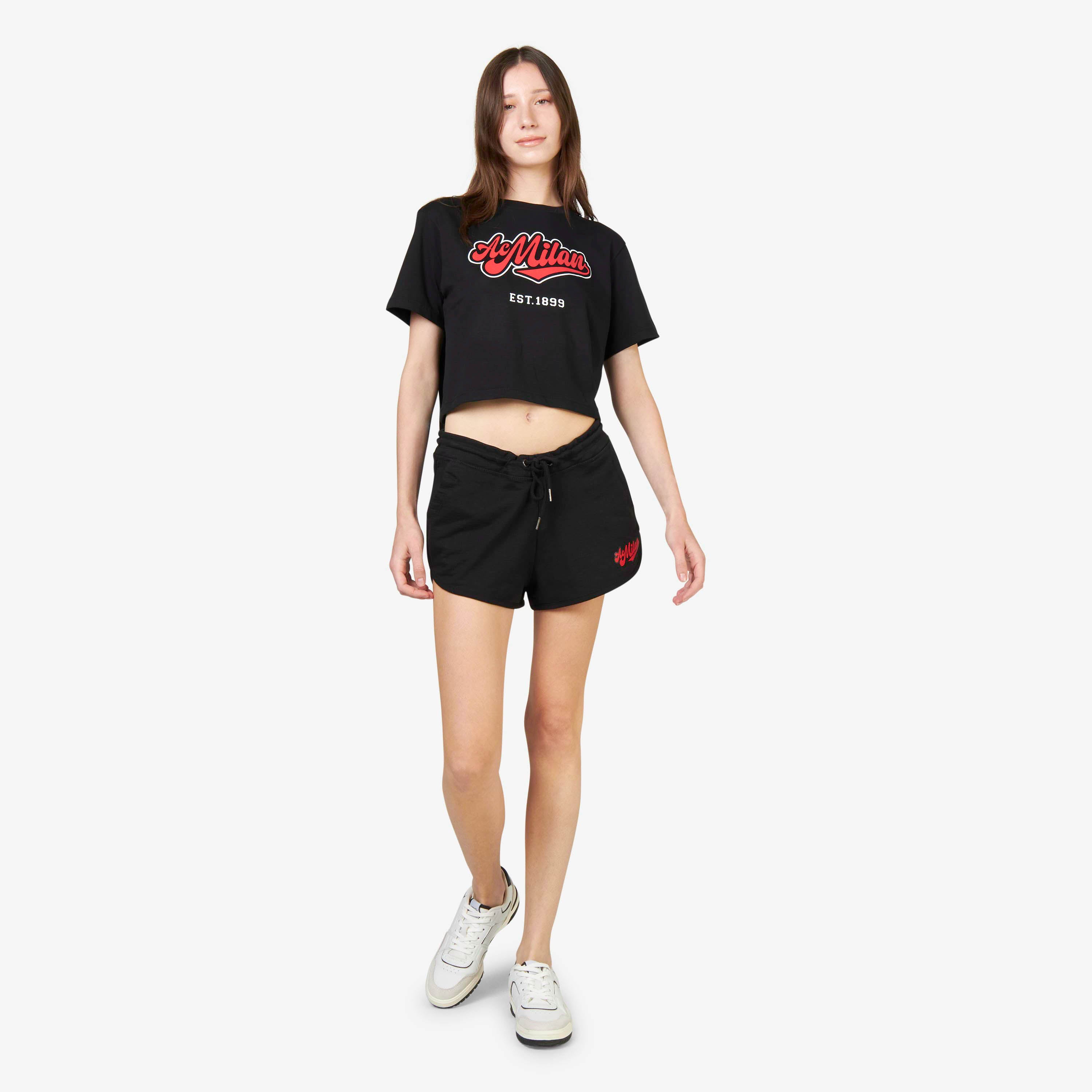 AC Milan Urban Collection Crop Top Donna Maglietta Corta