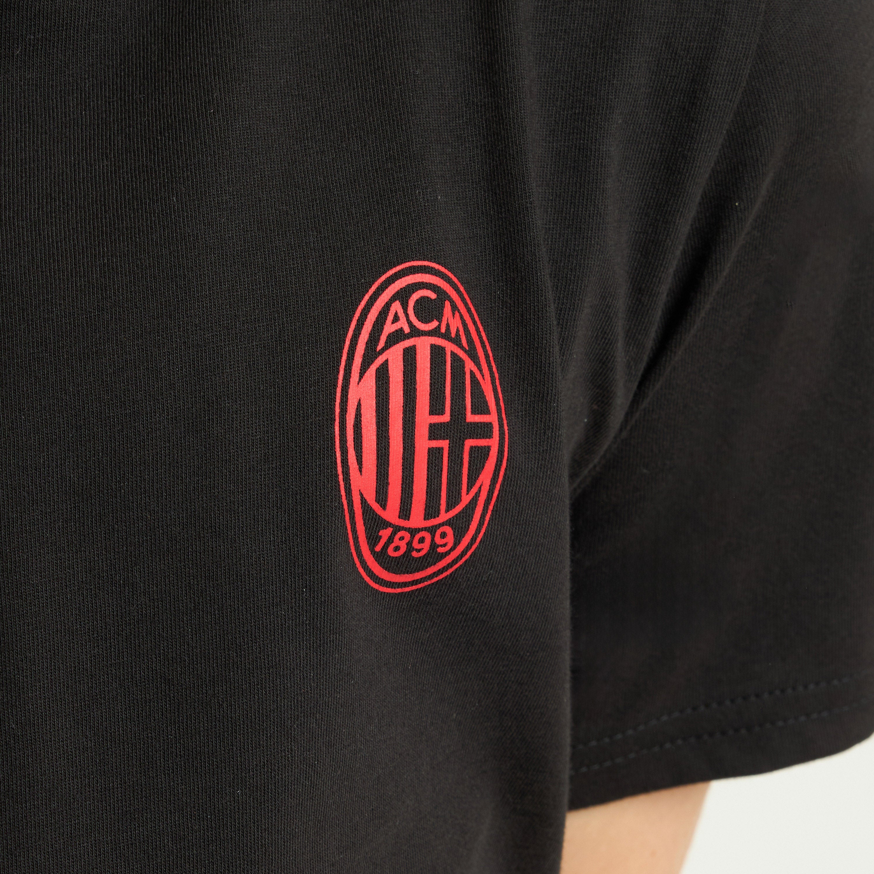 AC Milan Magliette Essential T-Shirt Bimbo Nero 8 Anni