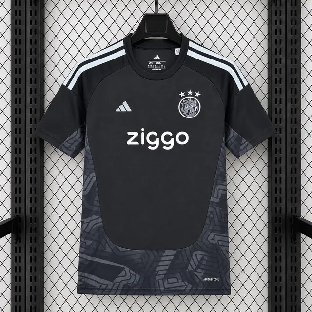 Tifoso Store Maglie da Calcio Ajax Allenamento Maglia Nera