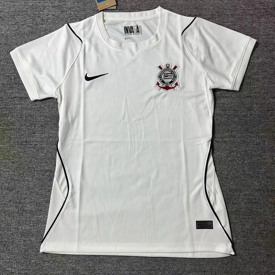 Corinthians Prima Maglia Donna 2026/27 Calcio Bianca Nike
