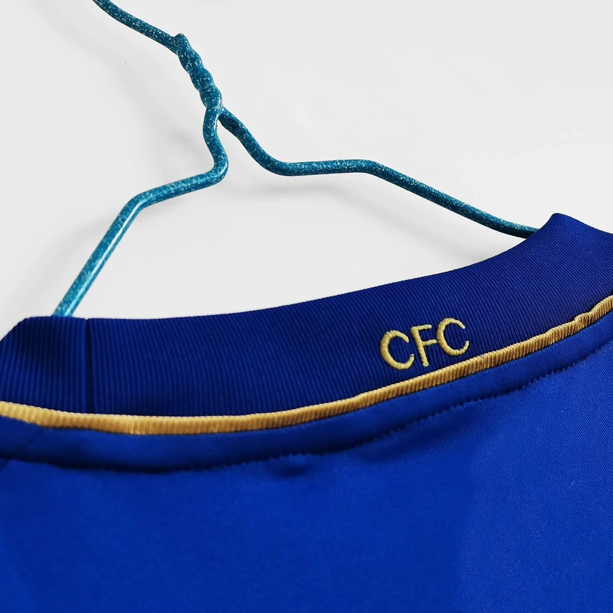 Chelsea Prima Maglia 2012/13 Retro Blu - Maglia Calcio Oro