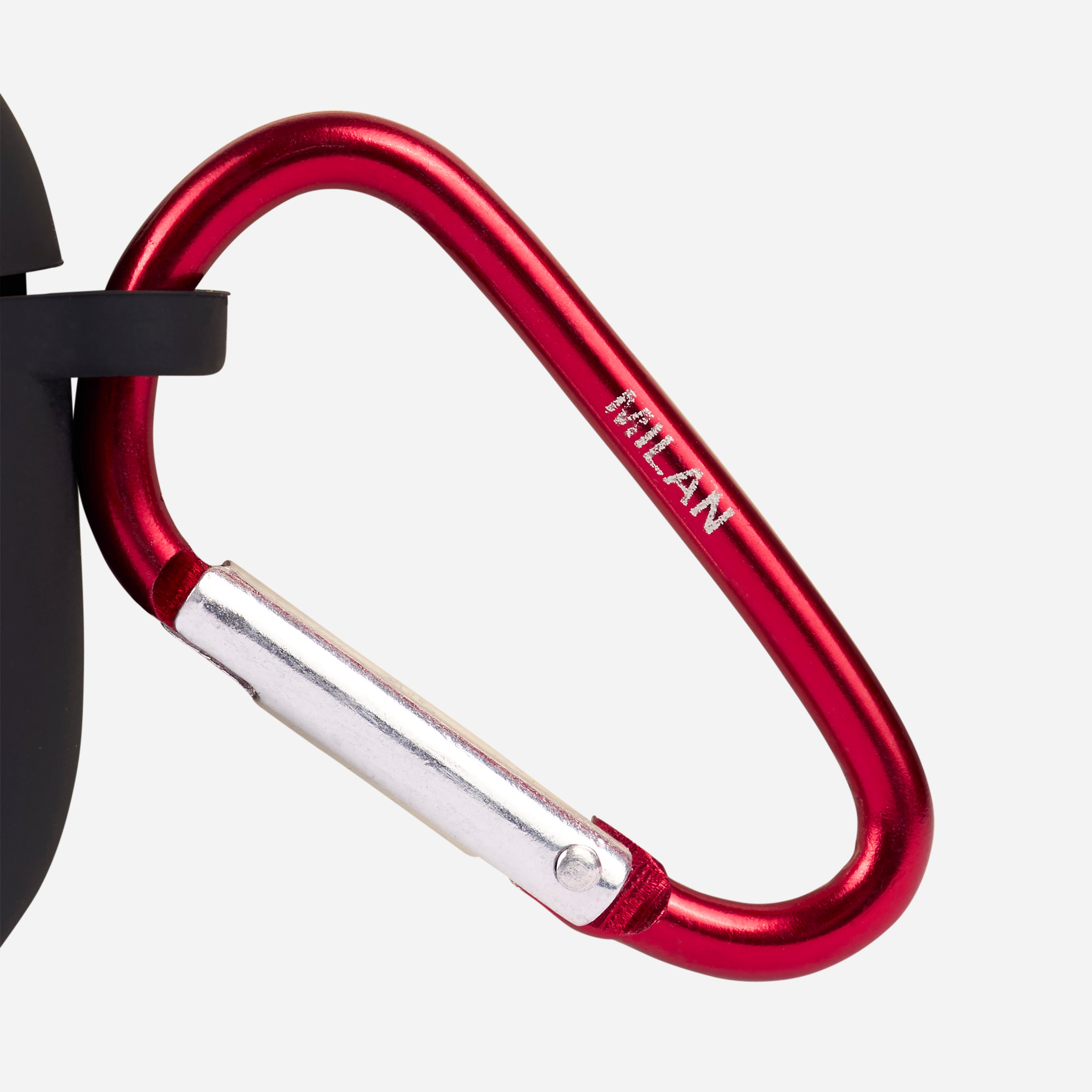 AC Milan Custodia AirPods 3 Nera Logo Ufficiale