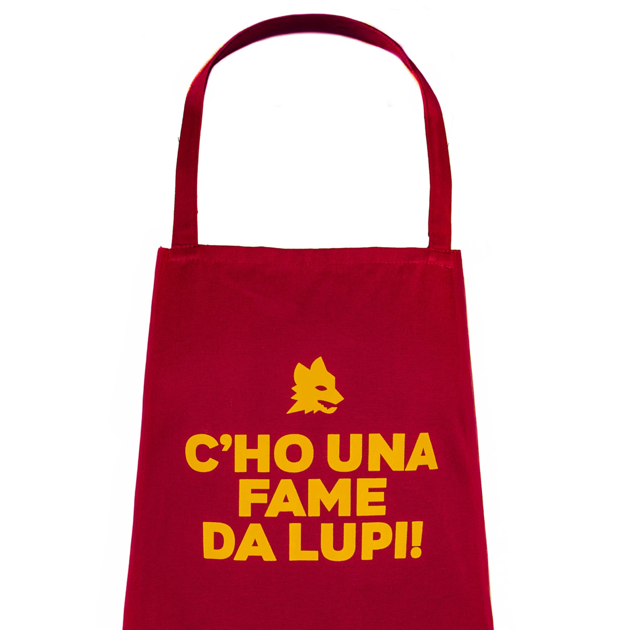 Roma Fanshop Casa Grembiule fame da lupi lupetto