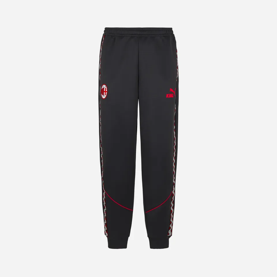 AC Milan King Collection pantaloni tuta grigi uomo taglia S