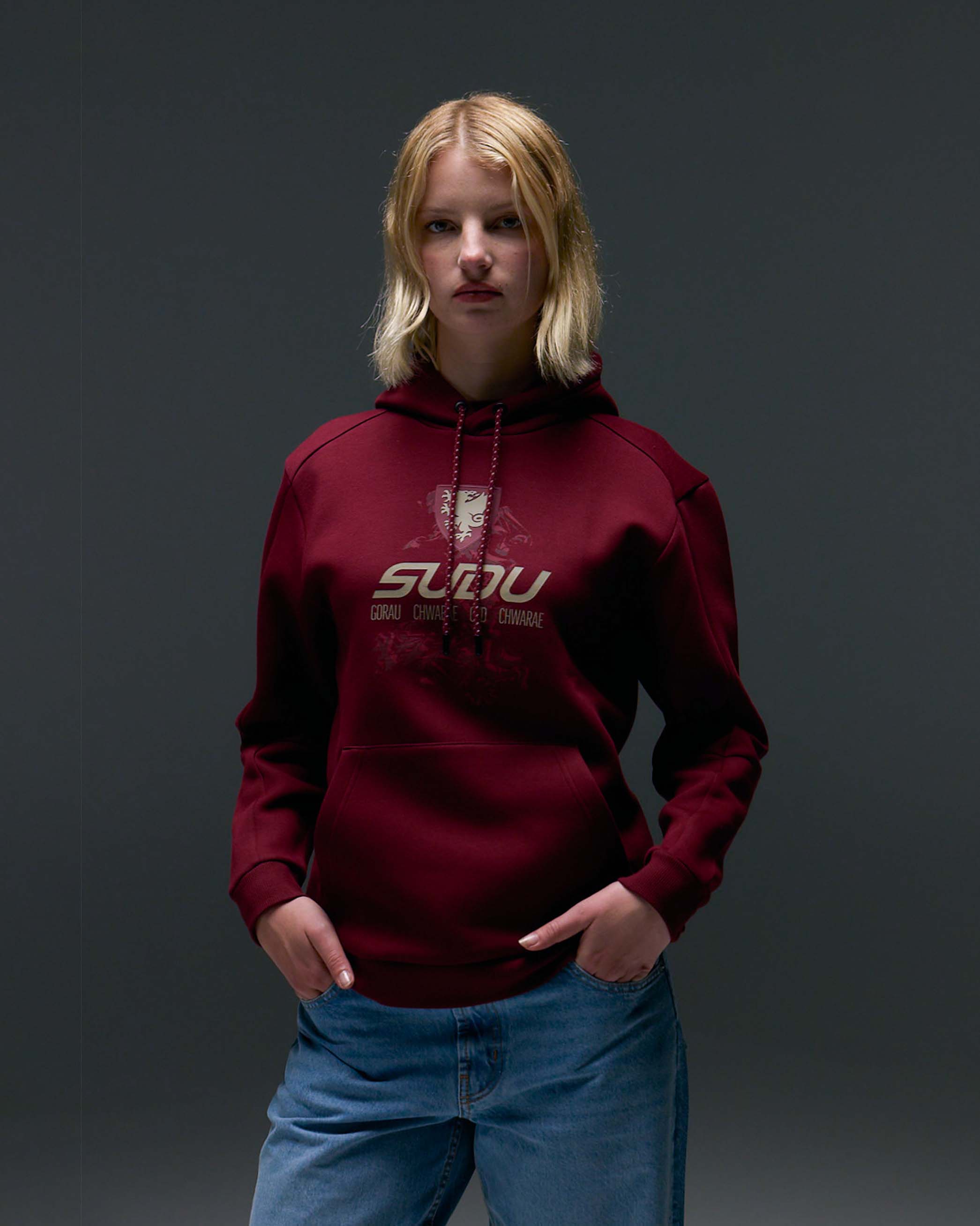 Wales Travel SUDU 2026-28 felpa donna cabernet M